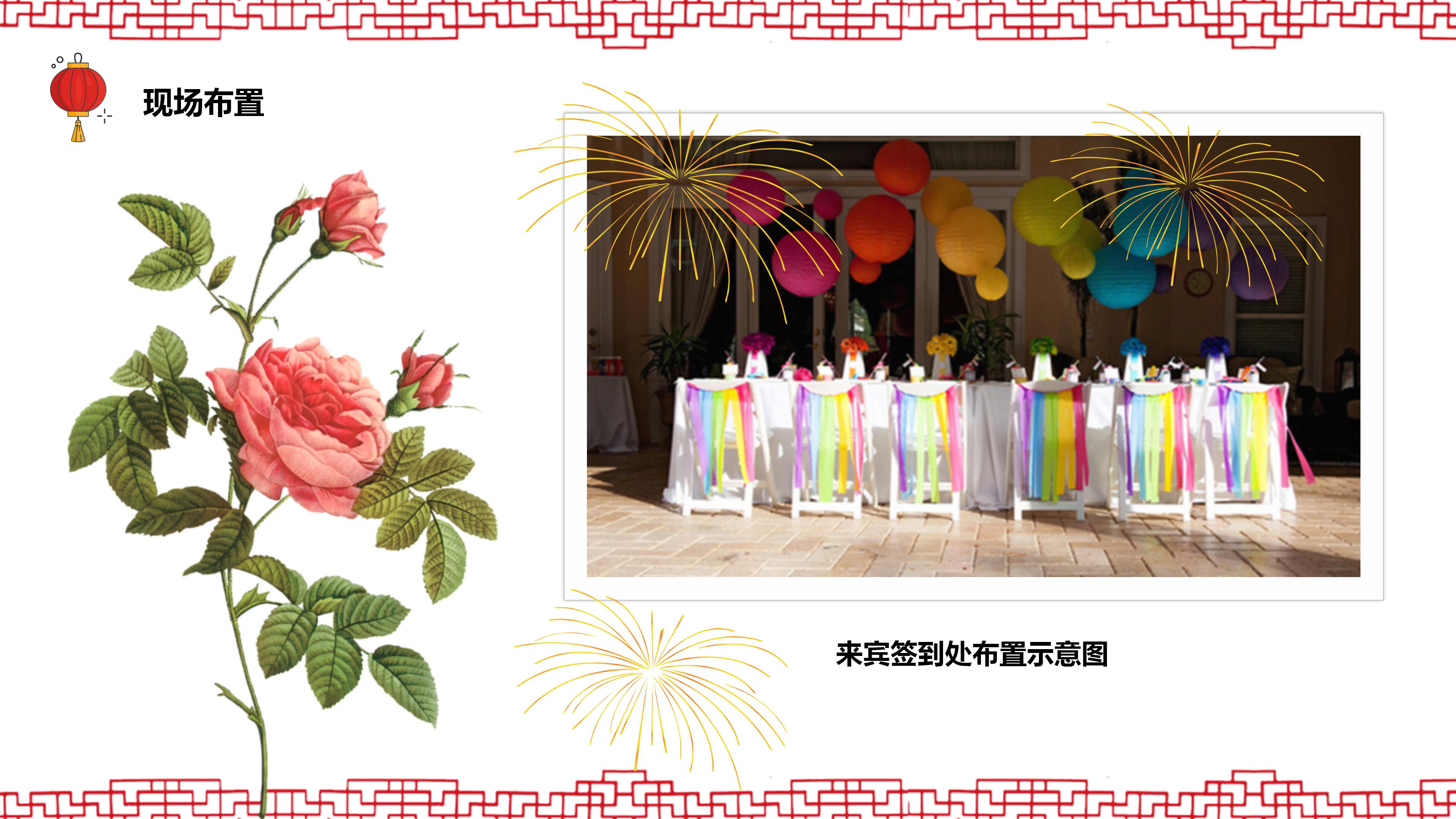 喜庆节日风高考升学宴策划方案ppt模板