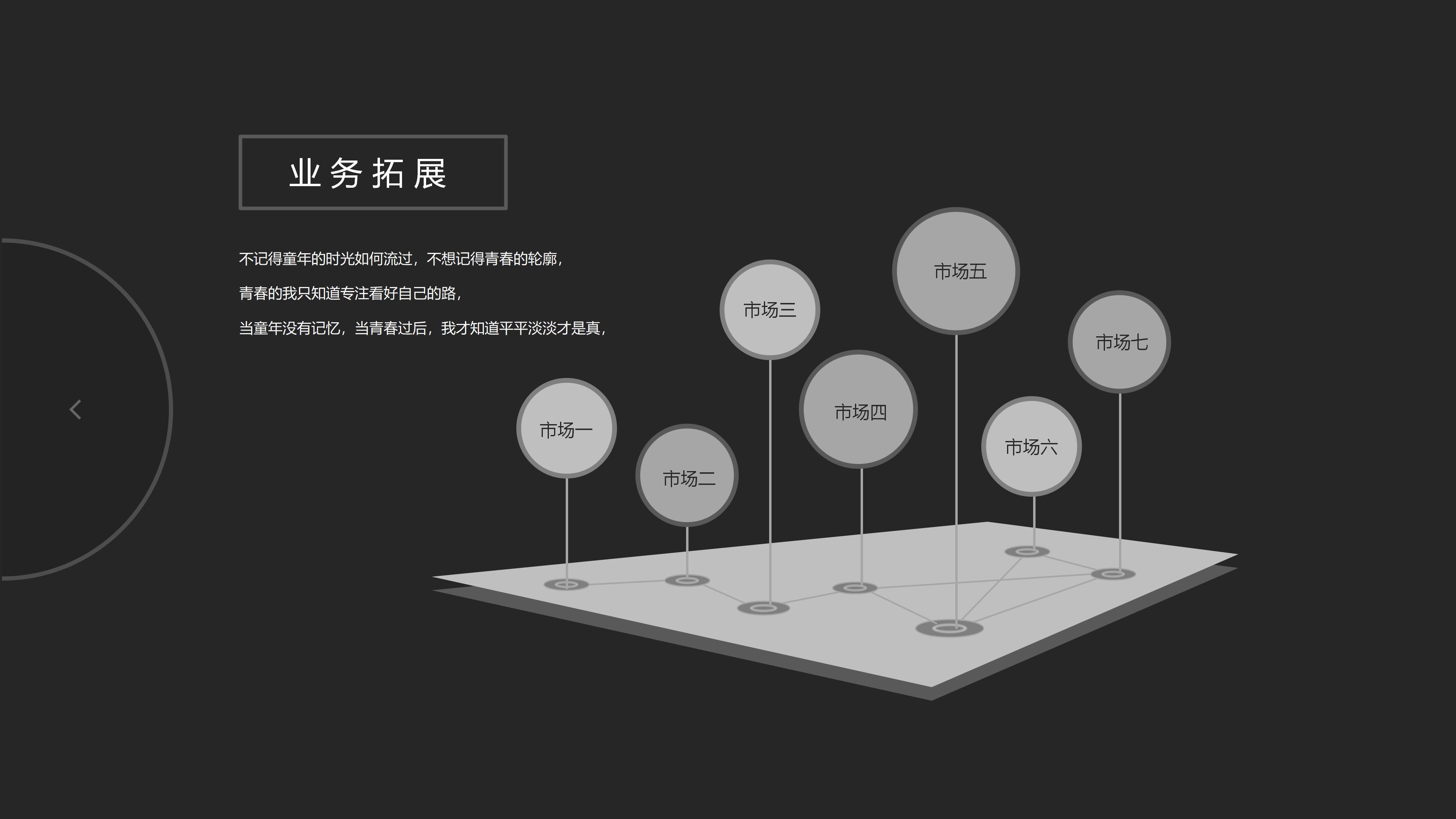 隆重简洁黑色调个人介绍求职简历PPT模板