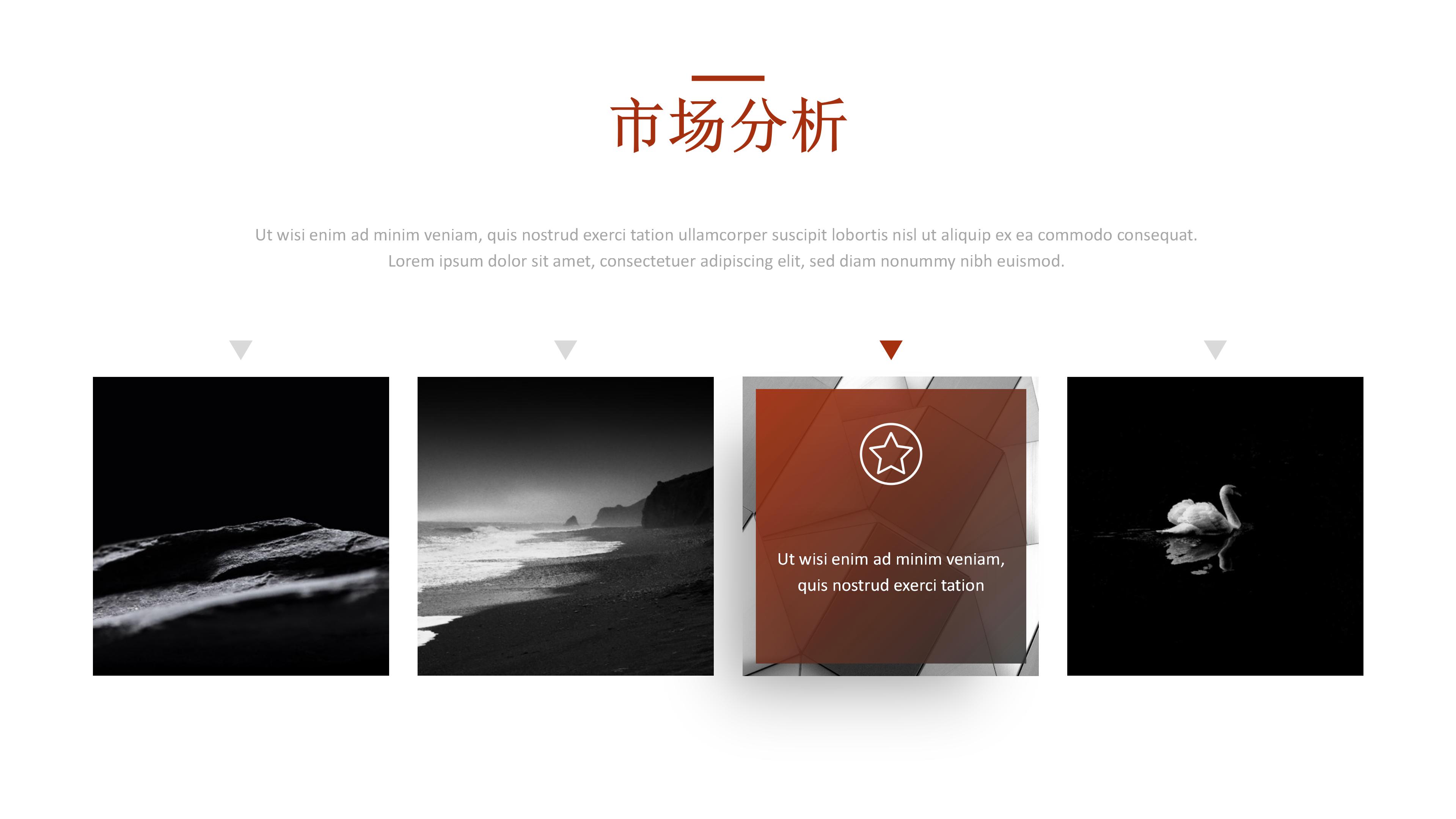 时尚潮流欧美风企业营销策划案PPT模板