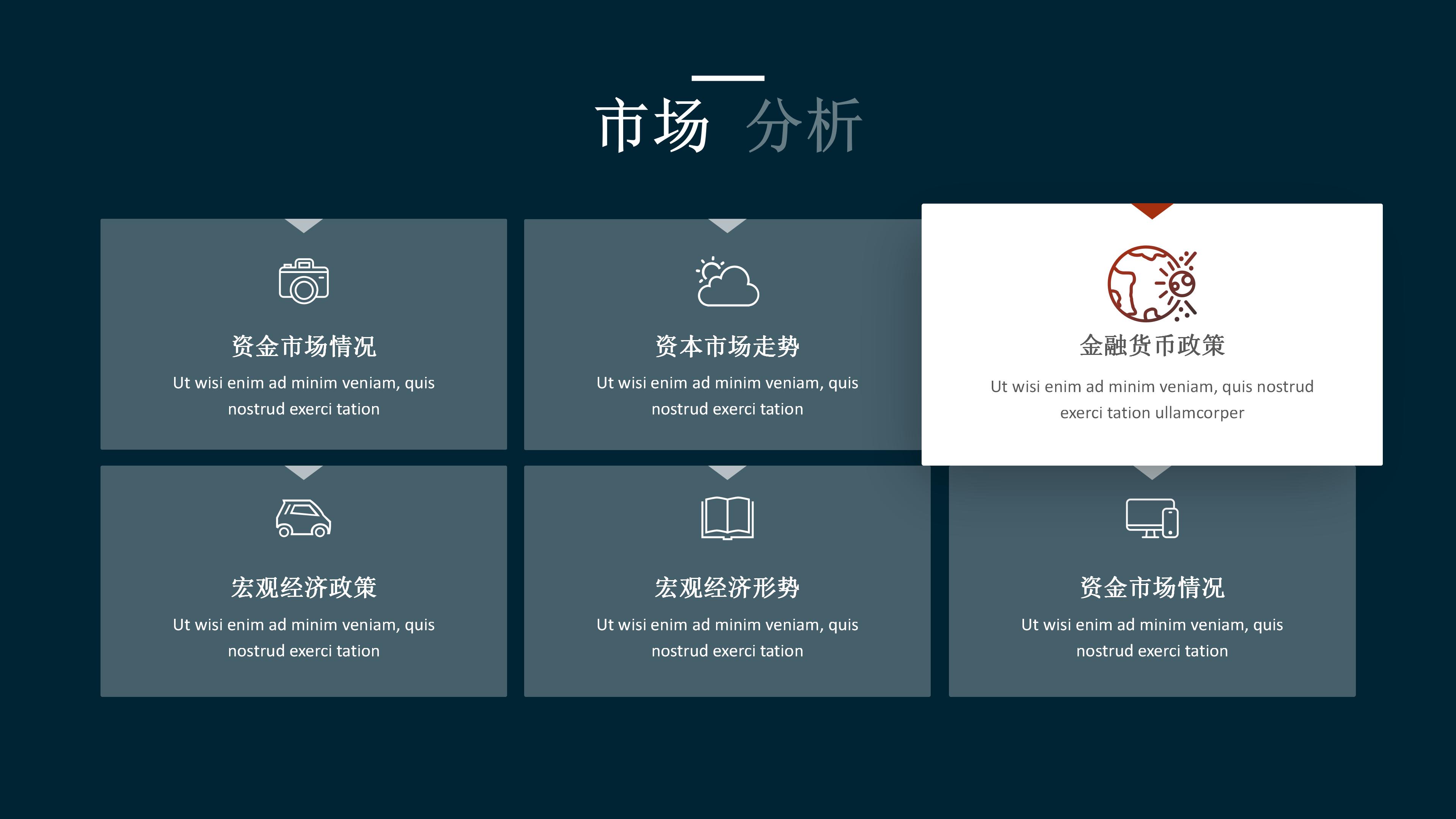 时尚潮流欧美风企业营销策划案PPT模板