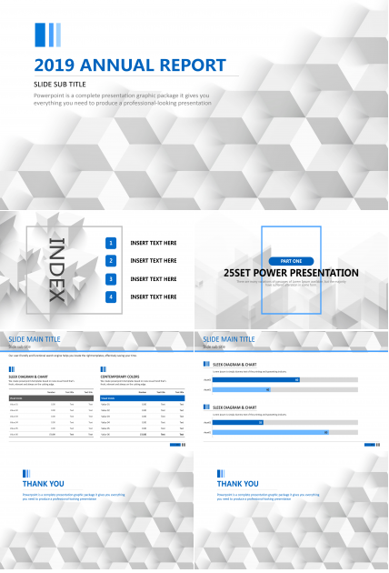 简约立方体扁平欧美范工作总结报告ppt模板