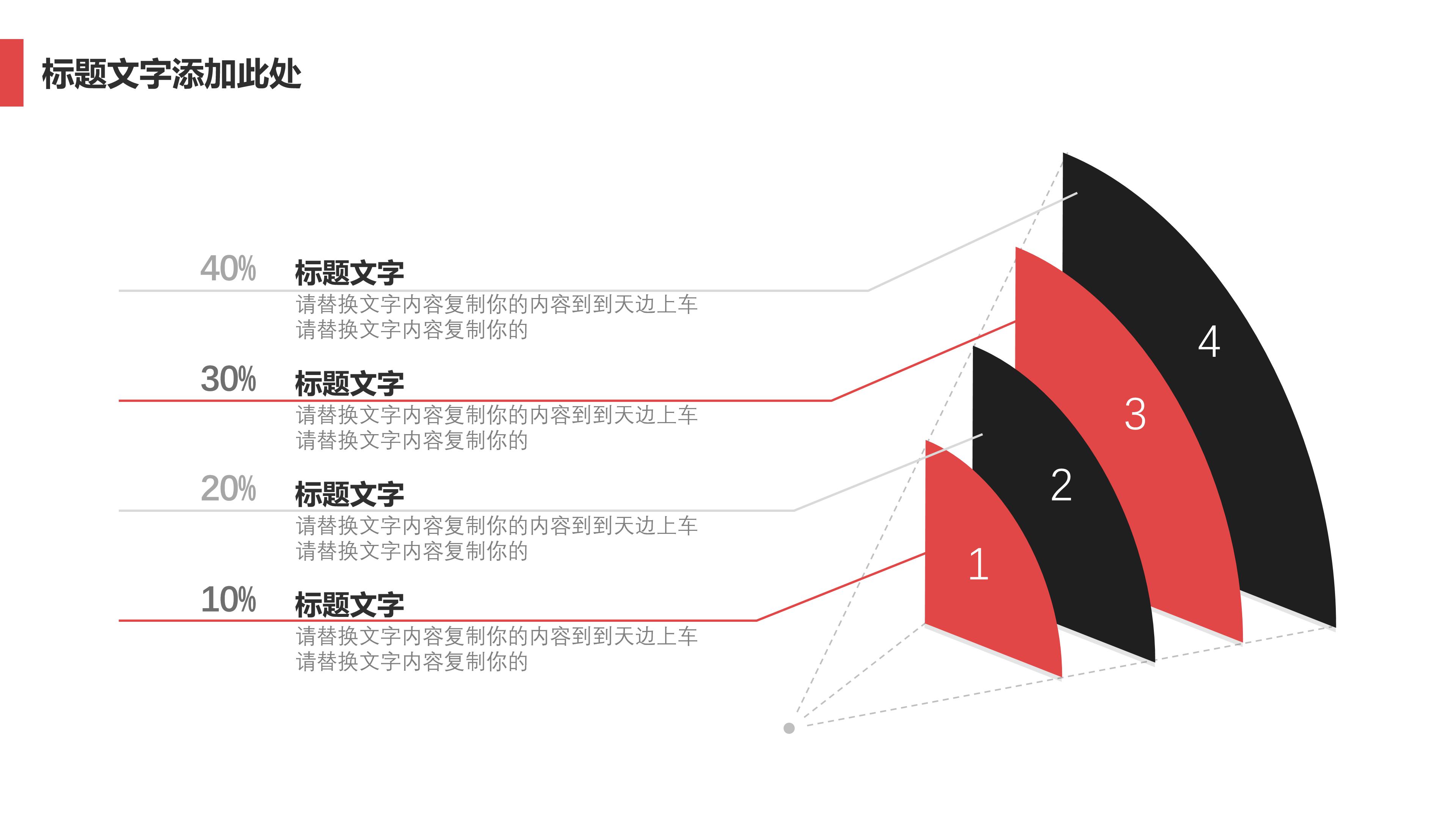 简洁大气扁平风公司财务分析报表PPT模板