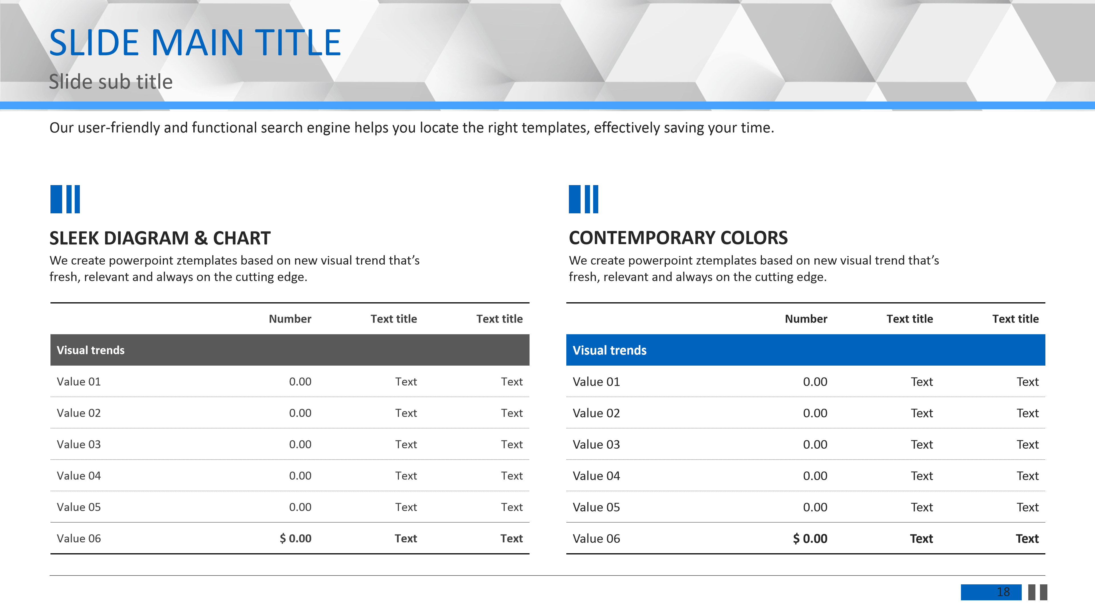 简约立方体扁平欧美范工作总结报告ppt模板
