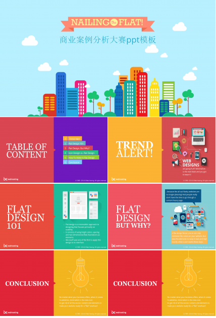 商业案例分析大赛ppt模板
