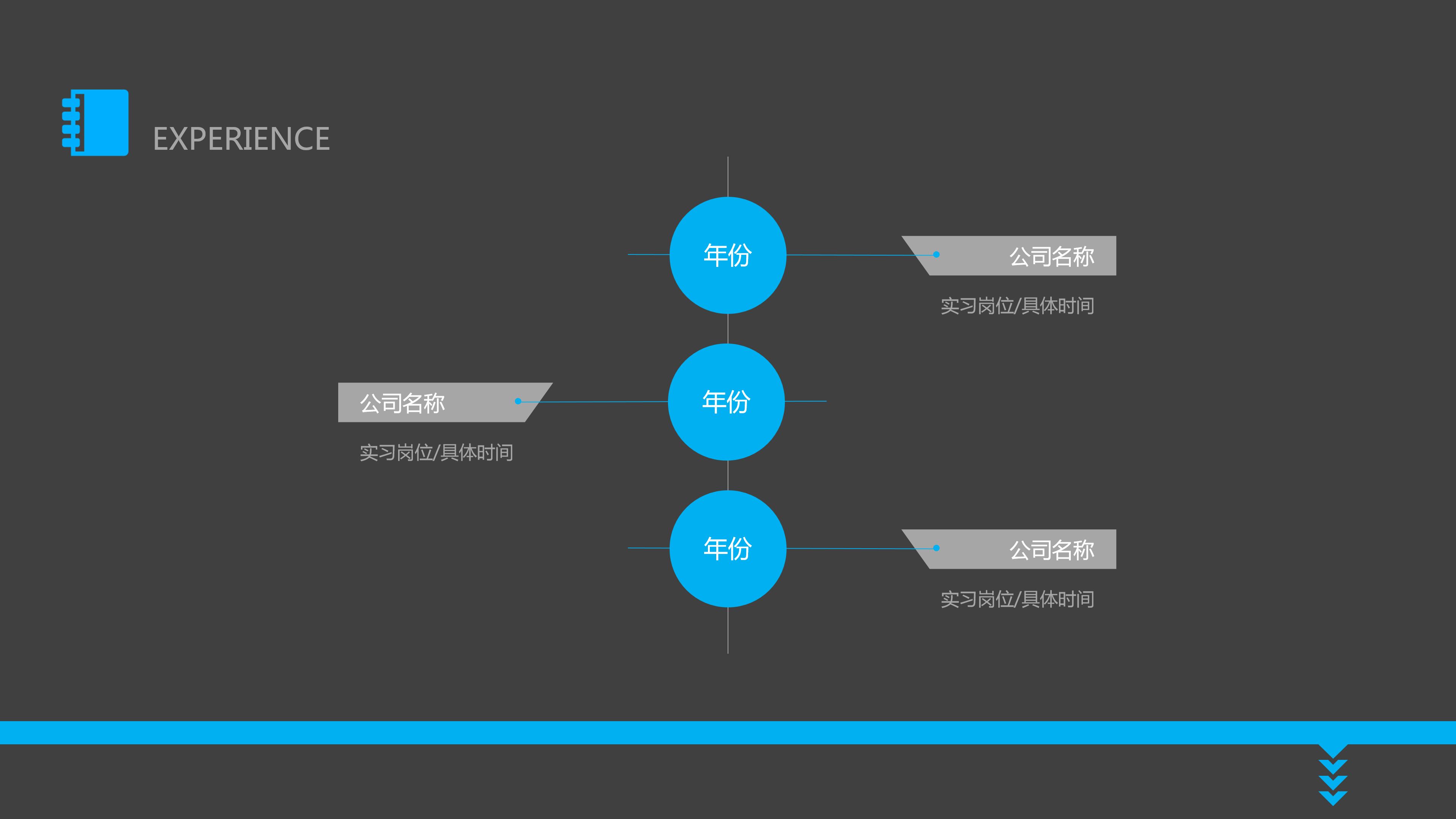 极简个人简历ppt模板