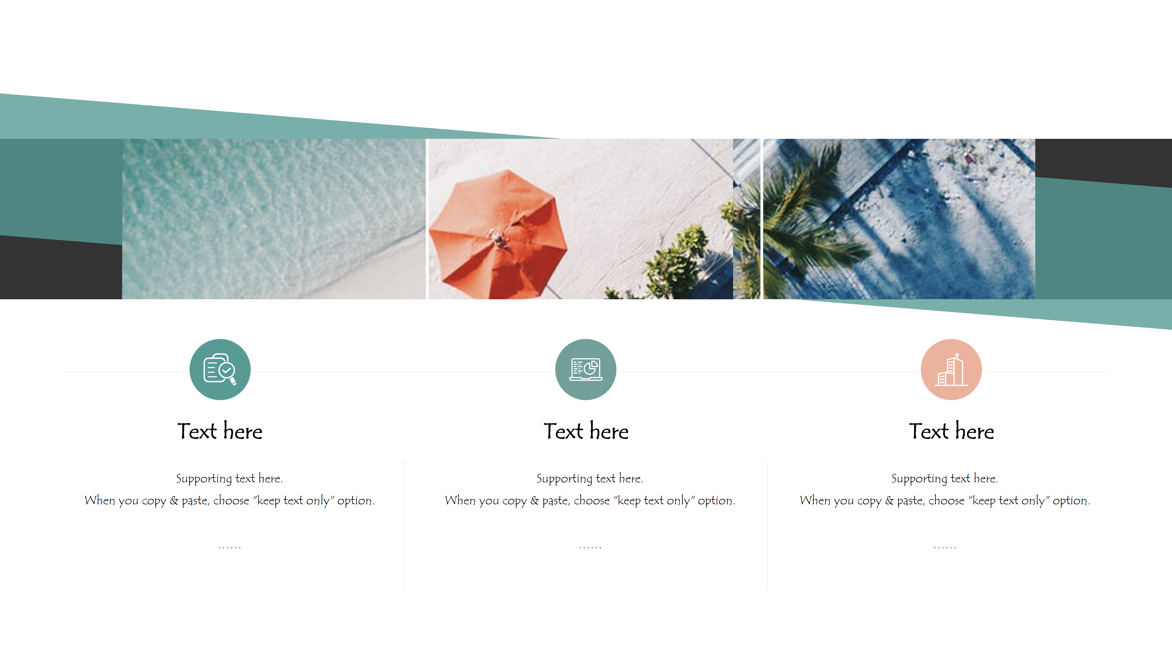 七月小清新文艺风工作总结报告ppt模板