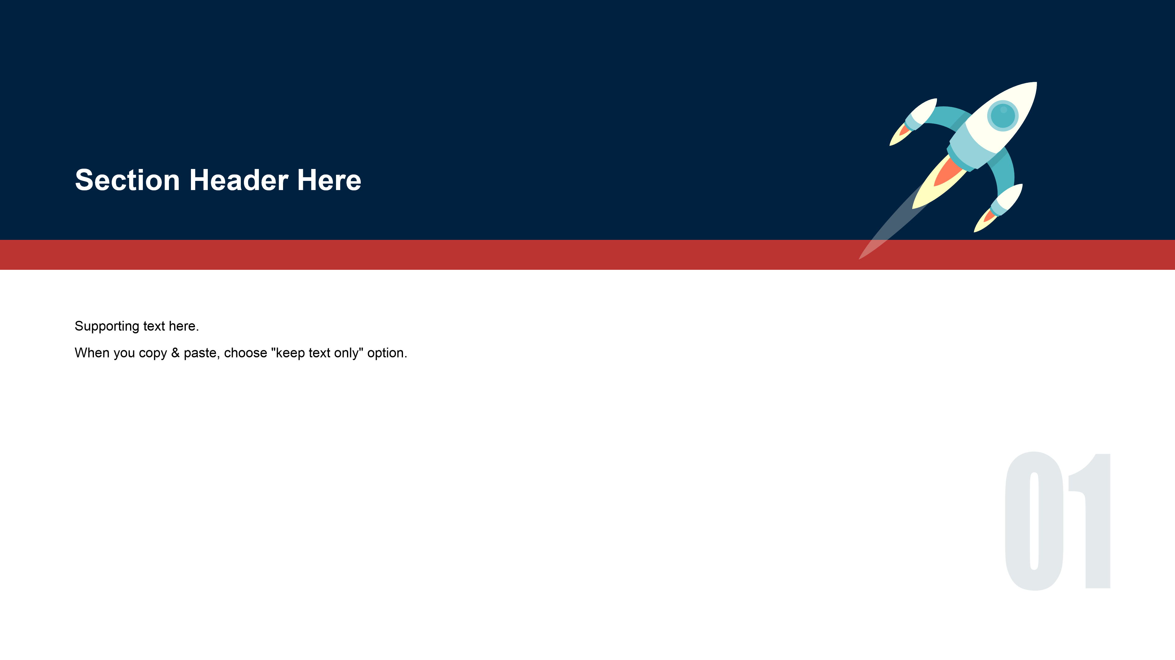 宇航员太空插画简约科技风ppt模板