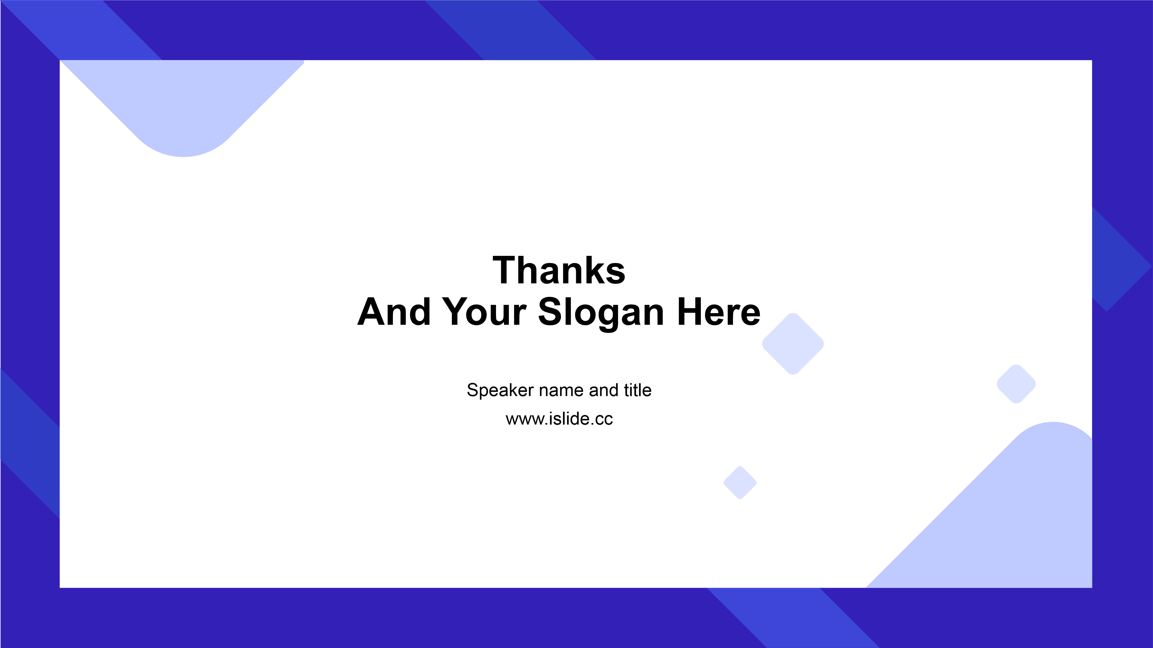 蓝色大气UI风商务办公ppt模板