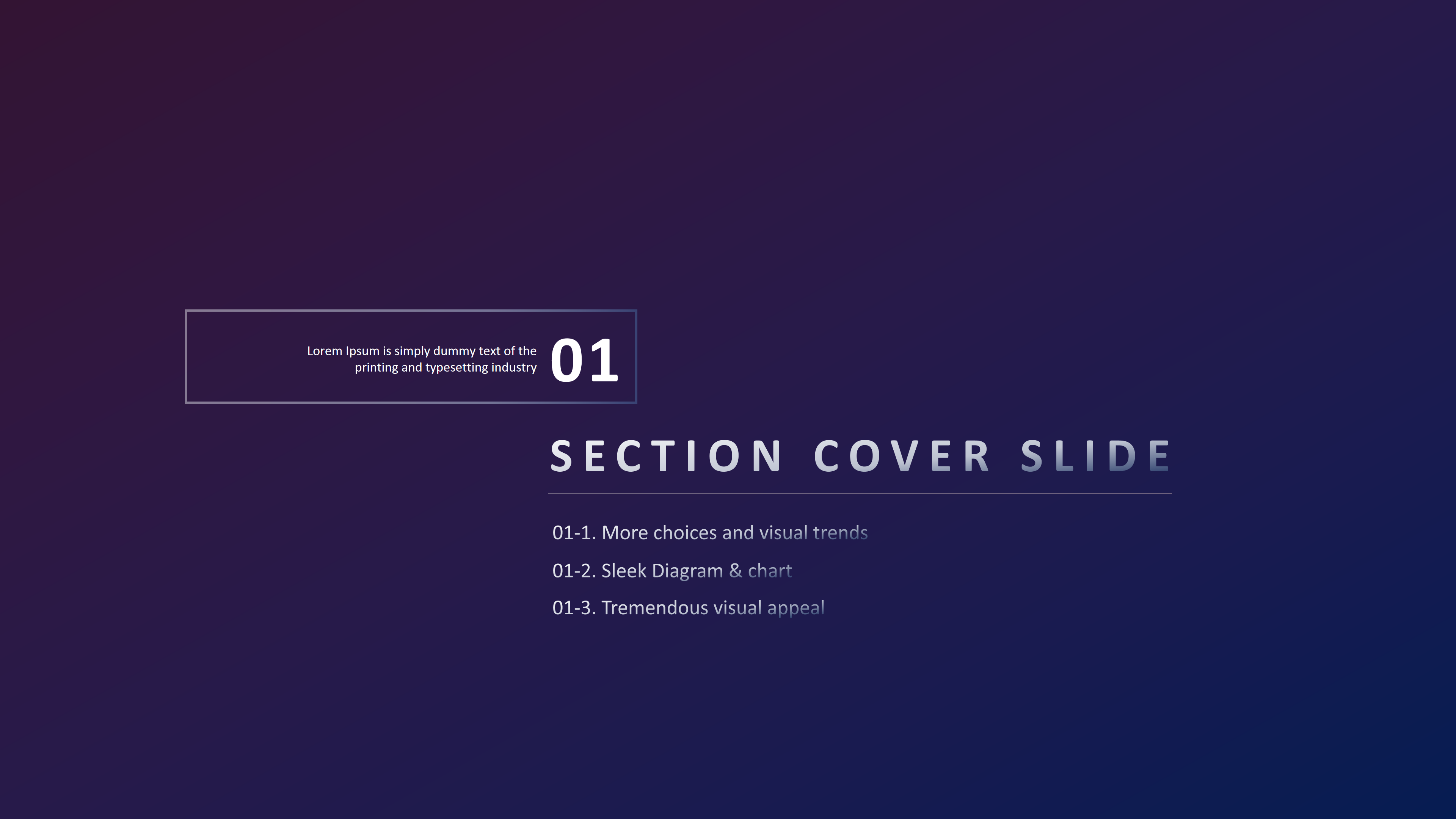 星空互联网科技感商务PPT模板