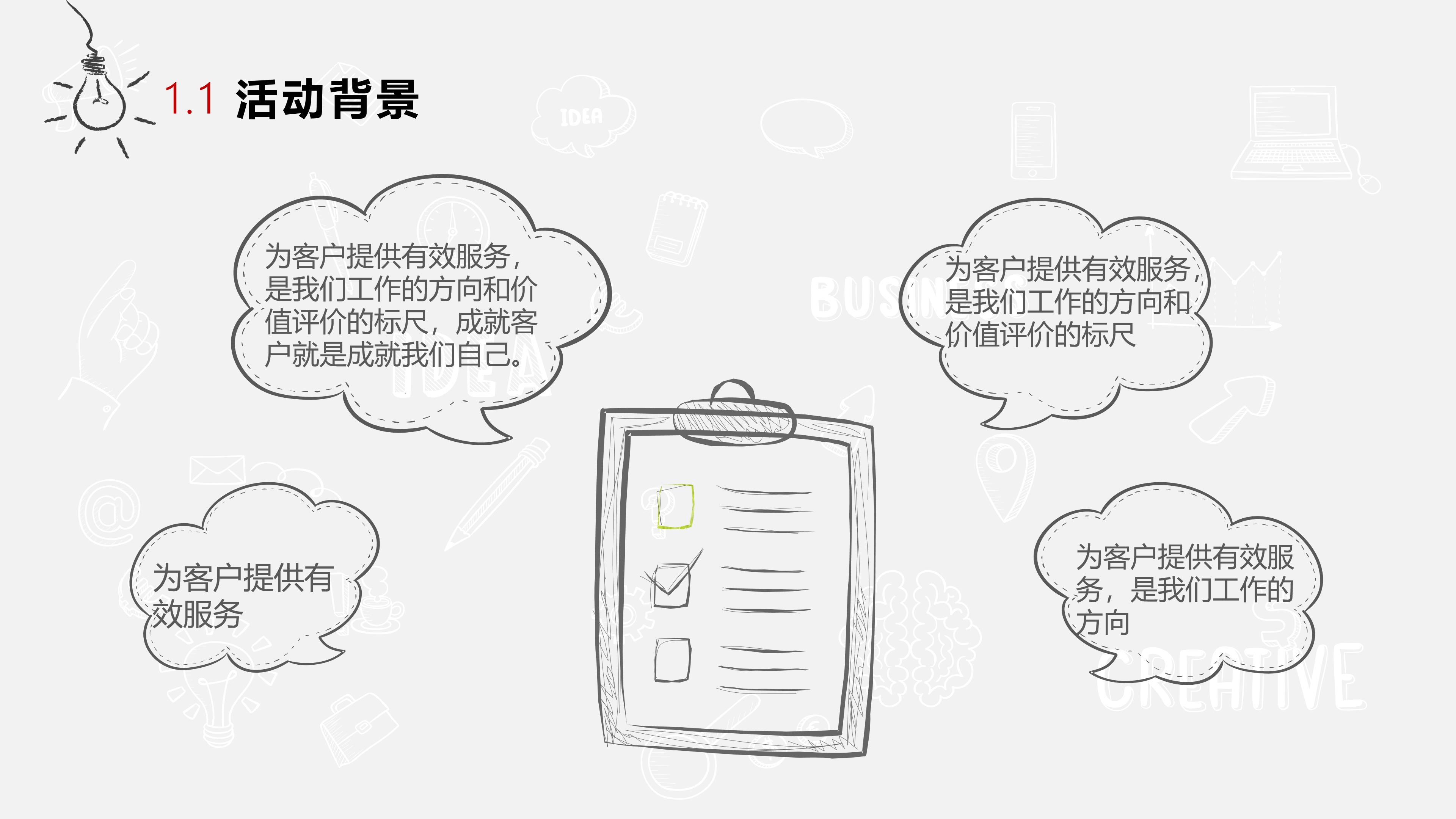 创意时尚手绘漫画风公司活动策划方案PPT模板