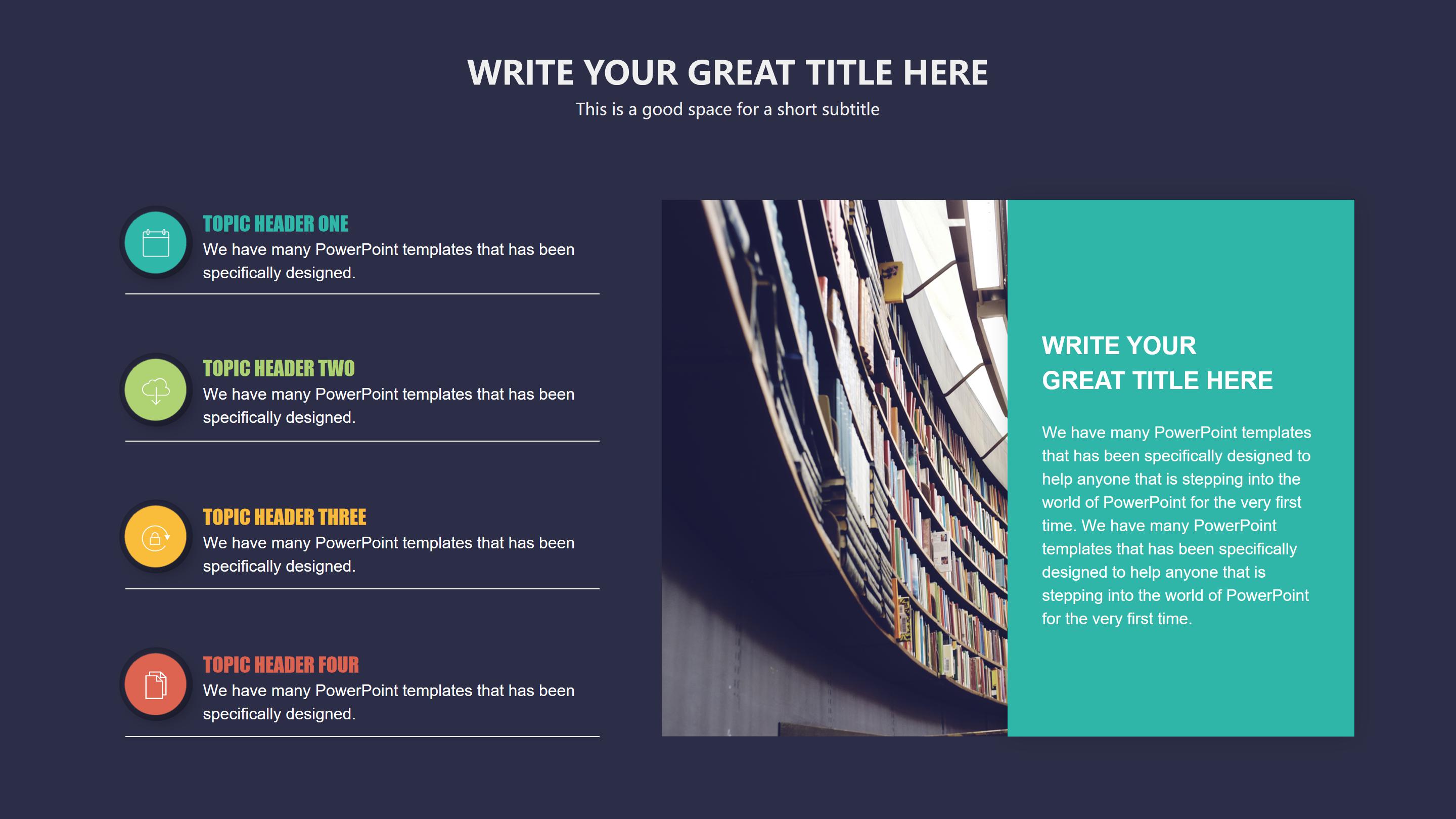 时尚多彩线条点缀微立体风工作汇报PPT模板