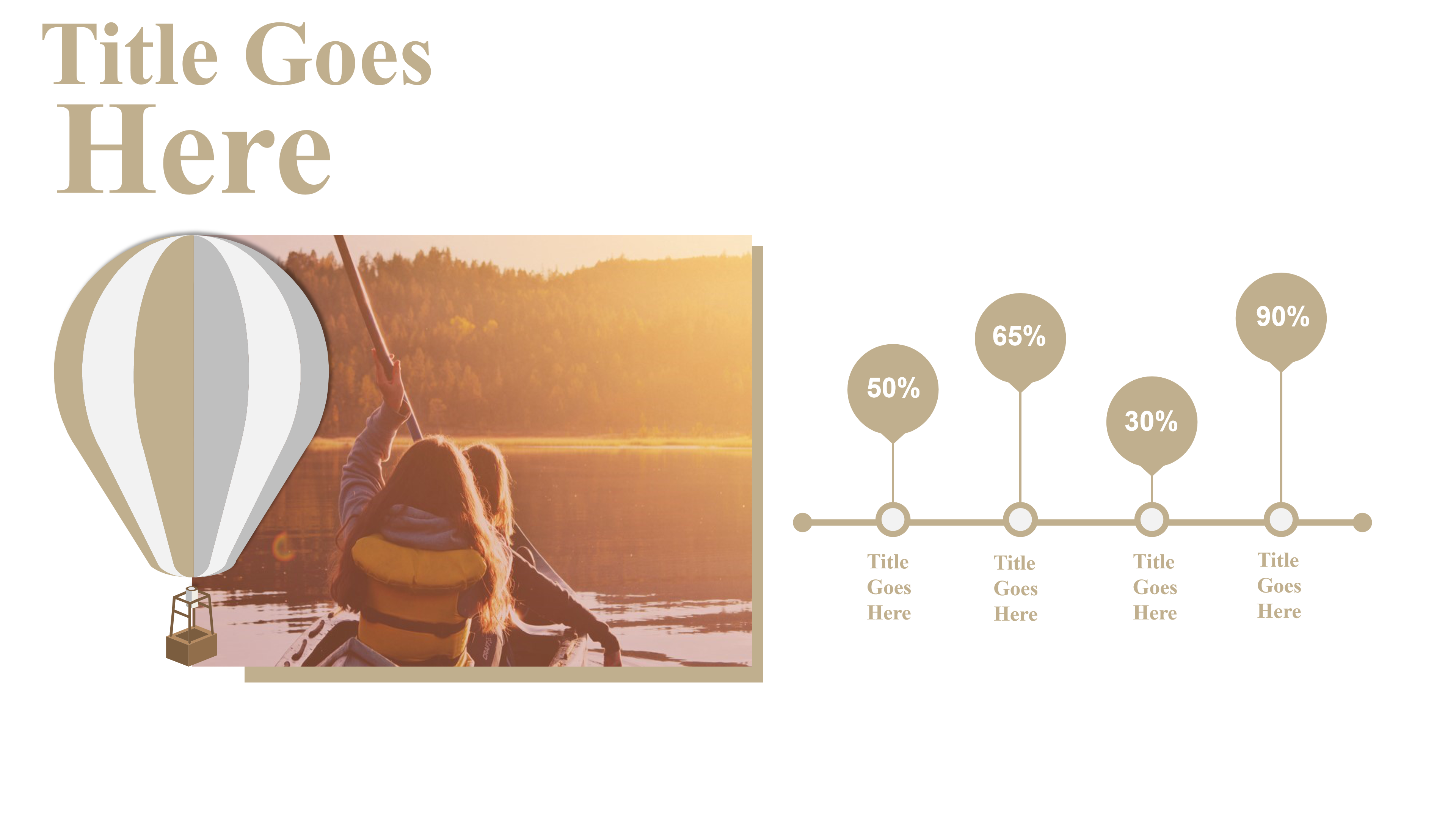 时尚旅行旅游照片相册PPT模板