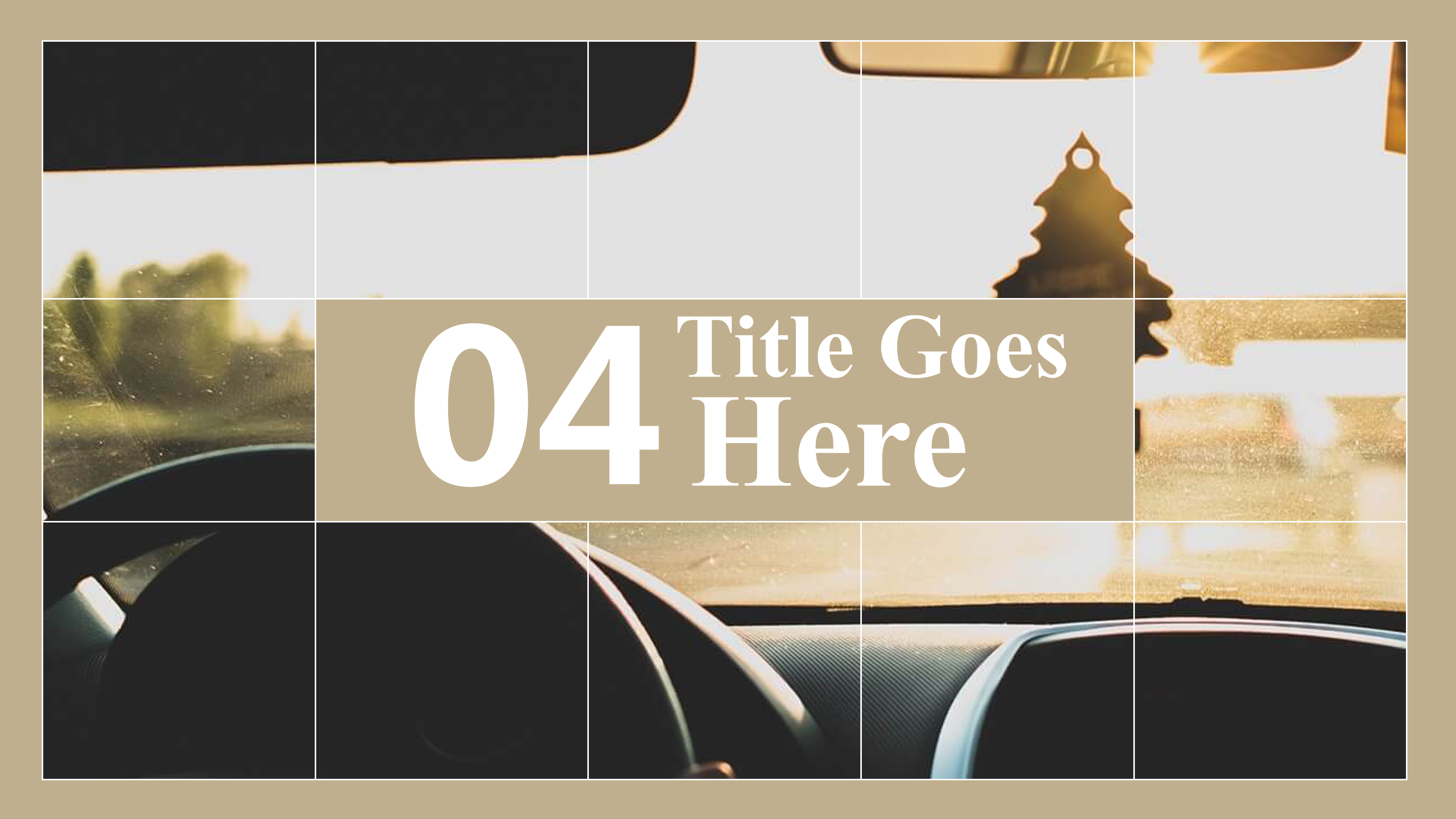 时尚旅行旅游照片相册PPT模板