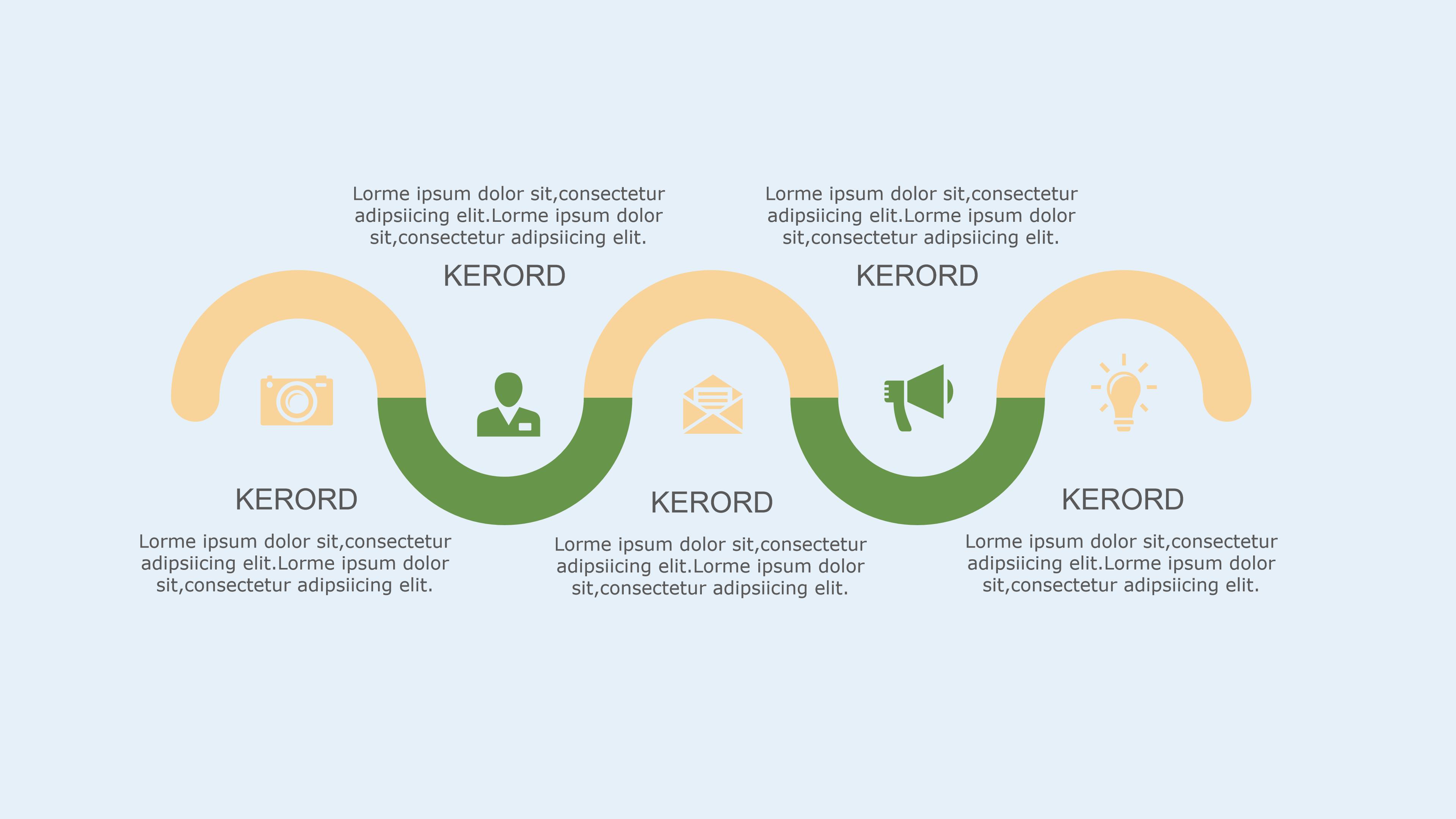 淡雅清新蓝天花卉背景点缀毕业论文答辩PPT模板