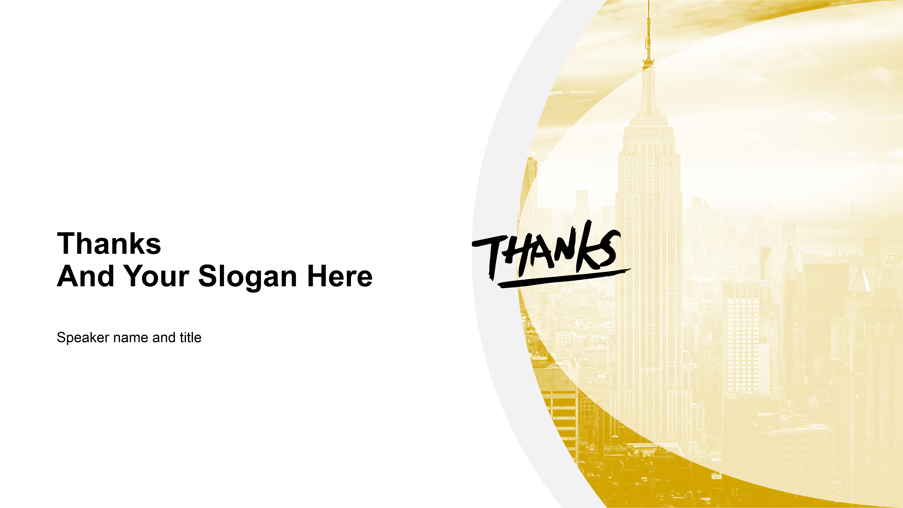 大气黄白建筑商务通用模板