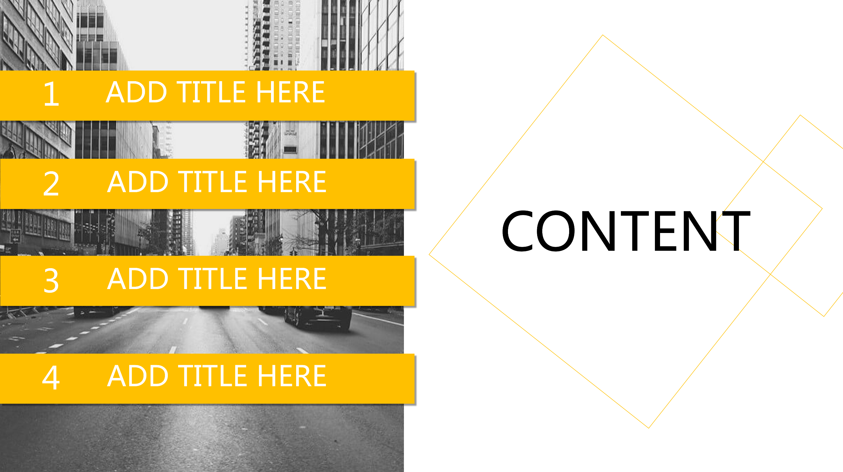 欧美风大气简约商务PPT模板