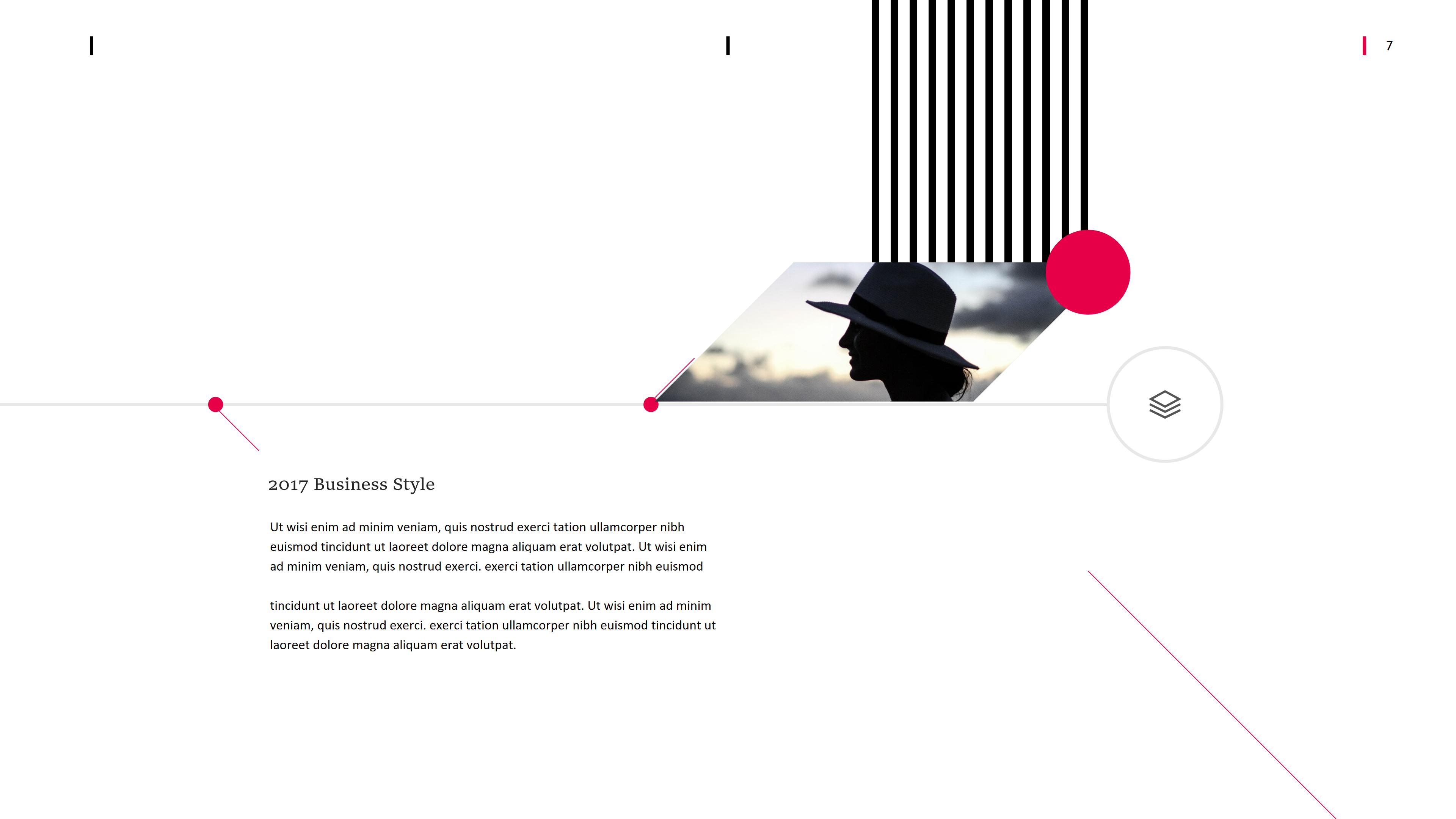 潮流现代欧美范杂志风活动策划PPT模板