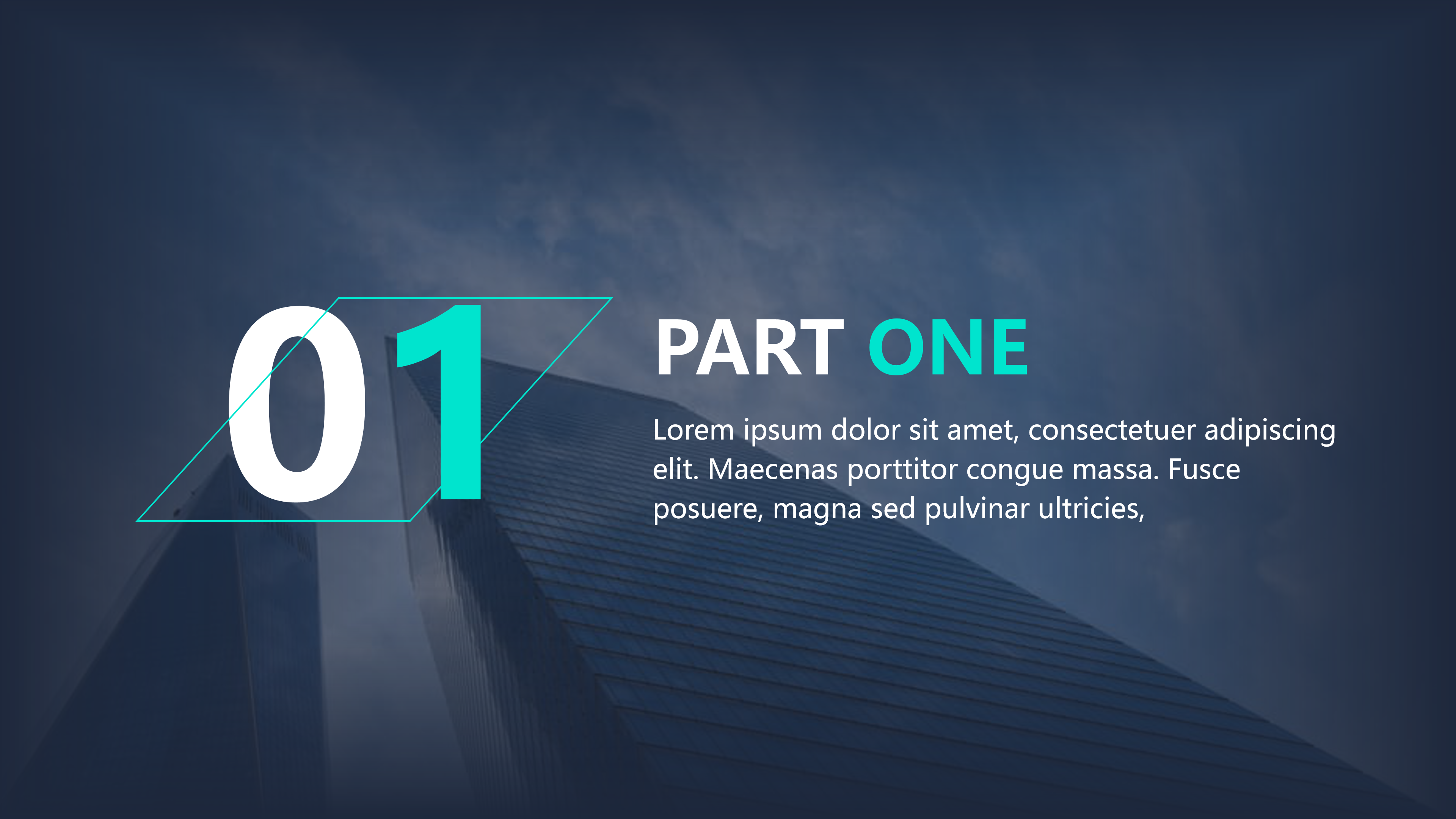 简约线条图文排版通用PT模板