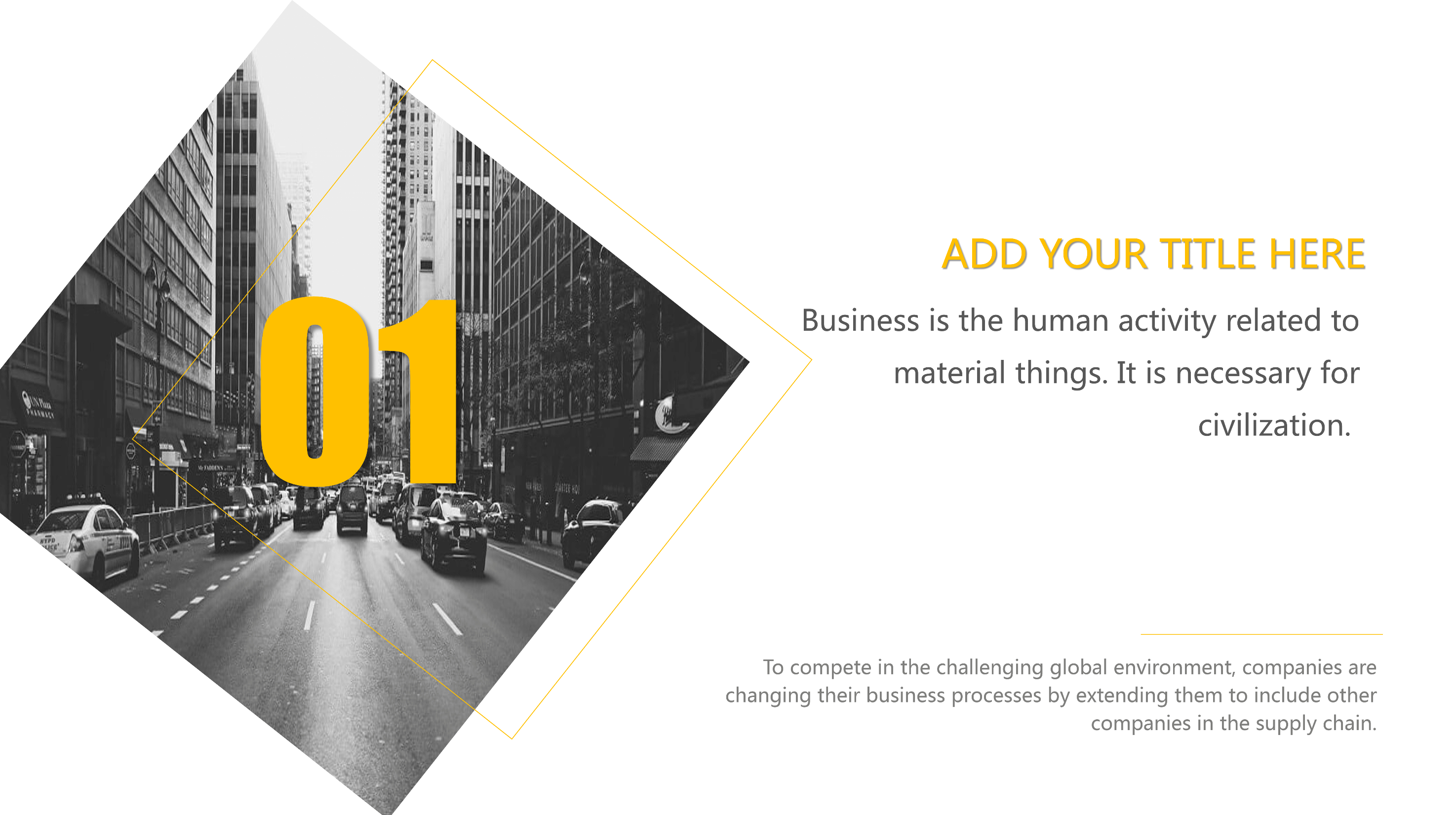 欧美风大气简约商务PPT模板