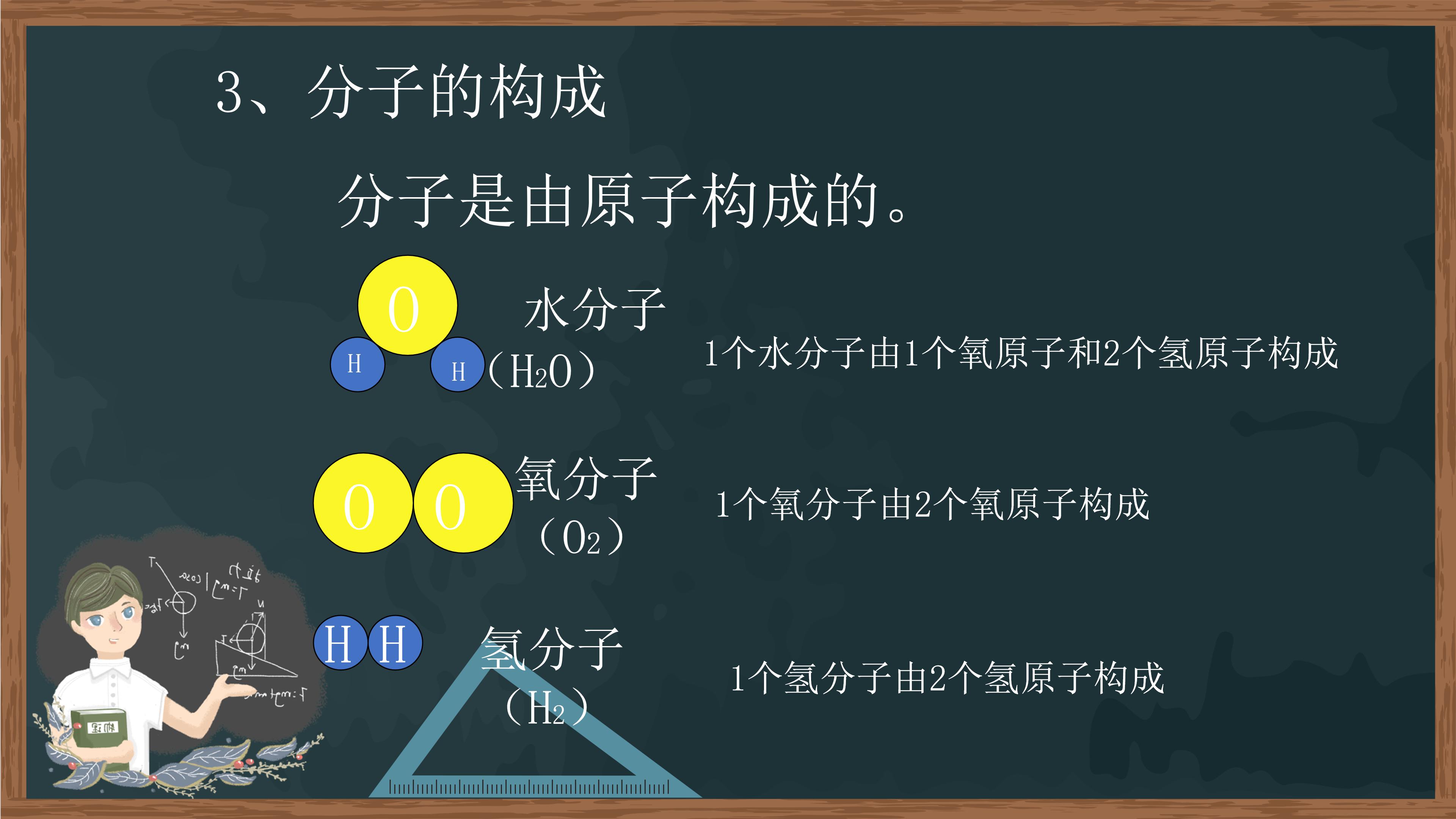 创意简洁黑板背景点缀中学物理教学课件PPT模板