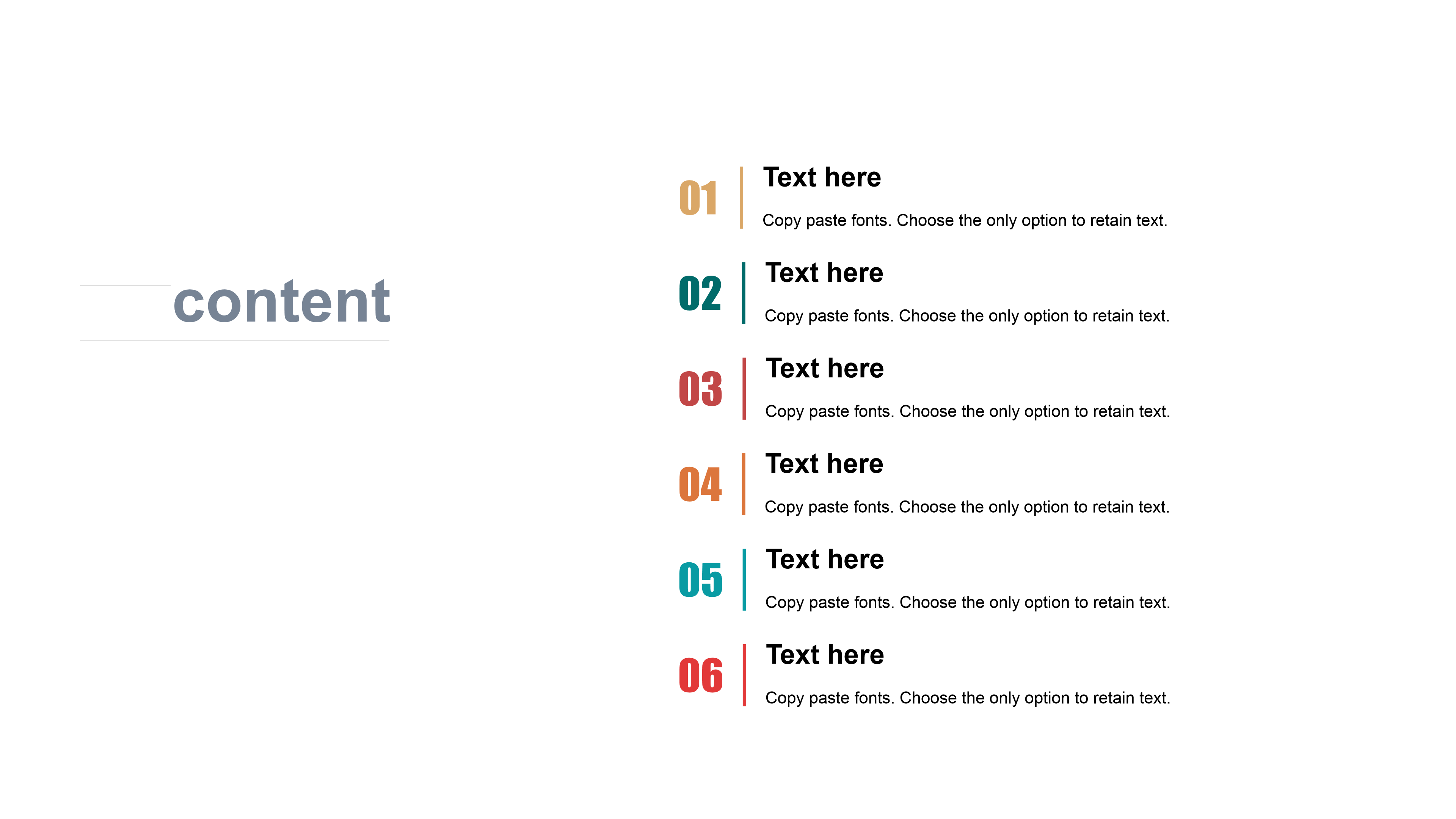 简约清新暖色项目策划ppt模板