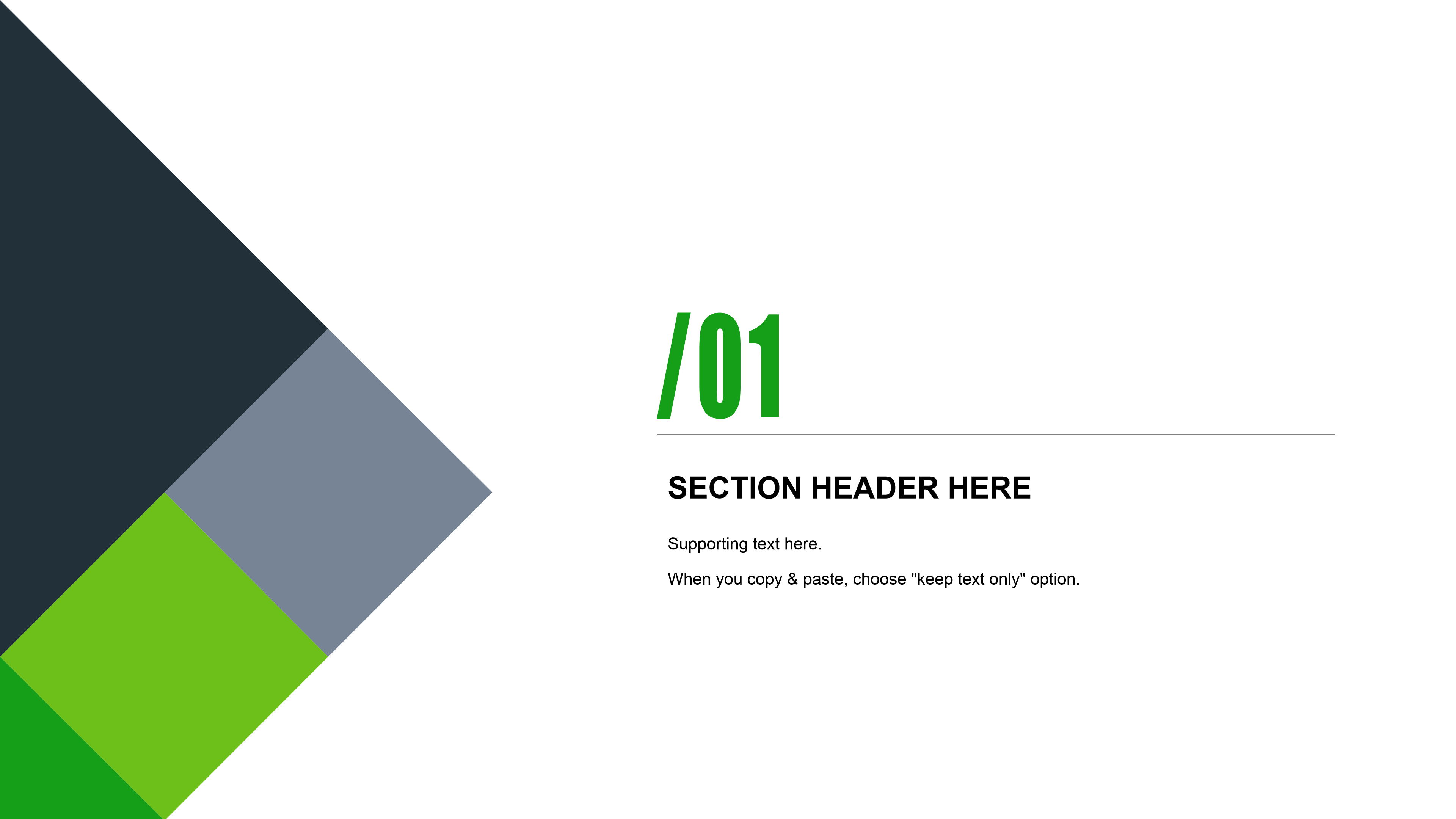 通用商务灰绿项目策划ppt模板