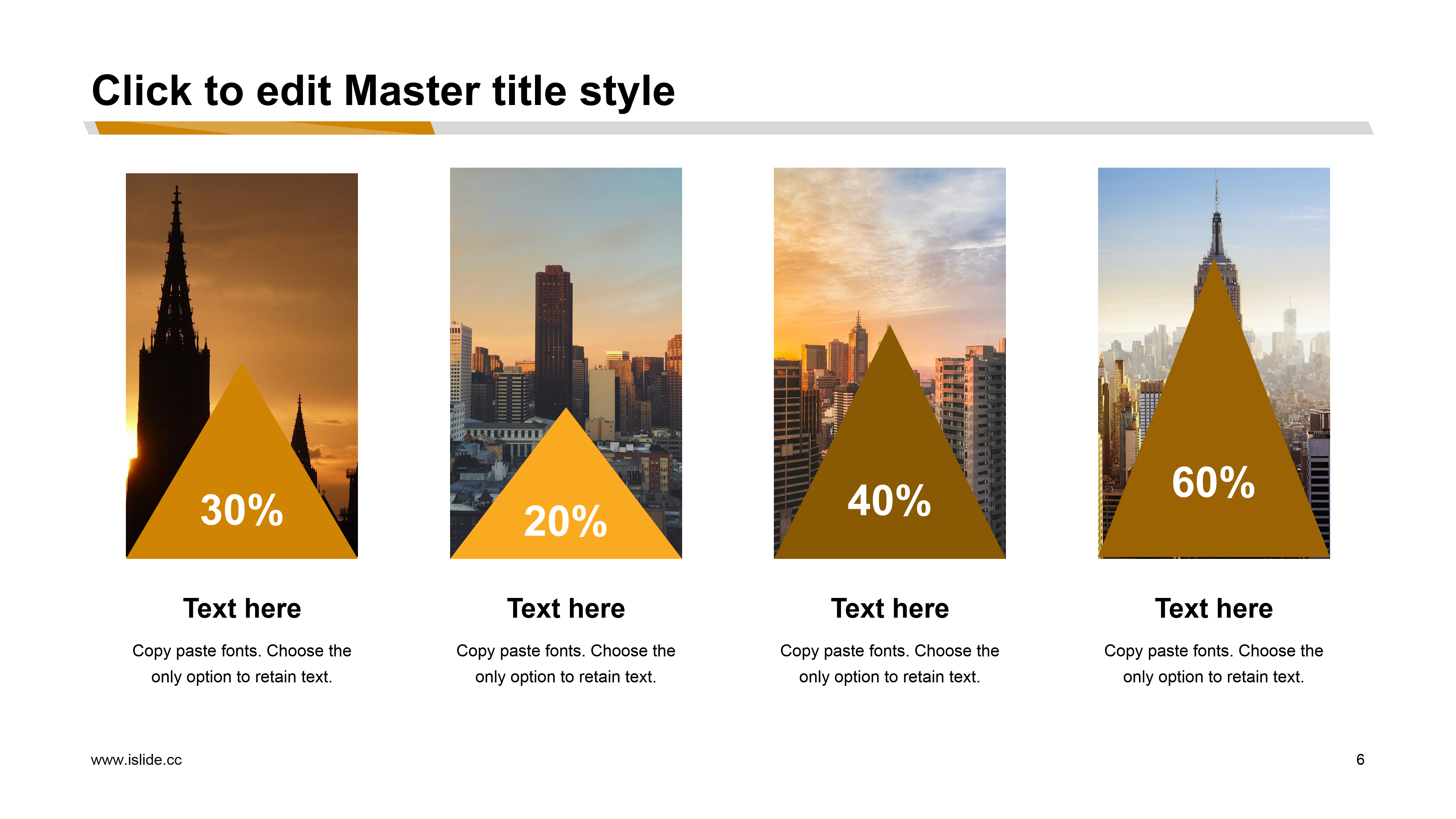 商务简约大气层次结构通用ppt模板