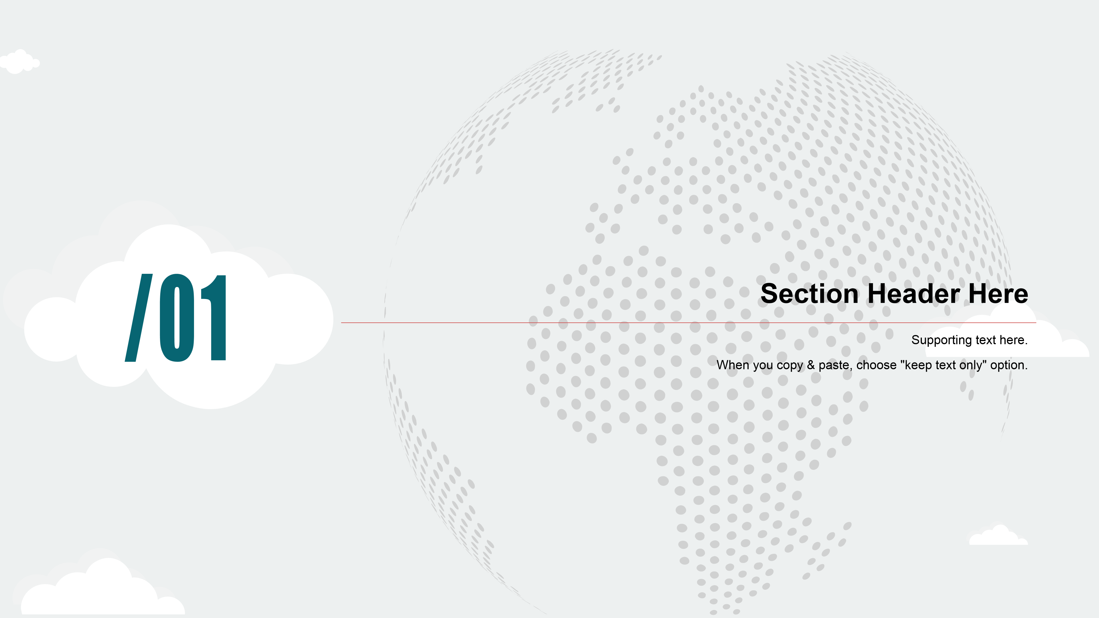 扁平化商务完整组织关系项目策划ppt模板