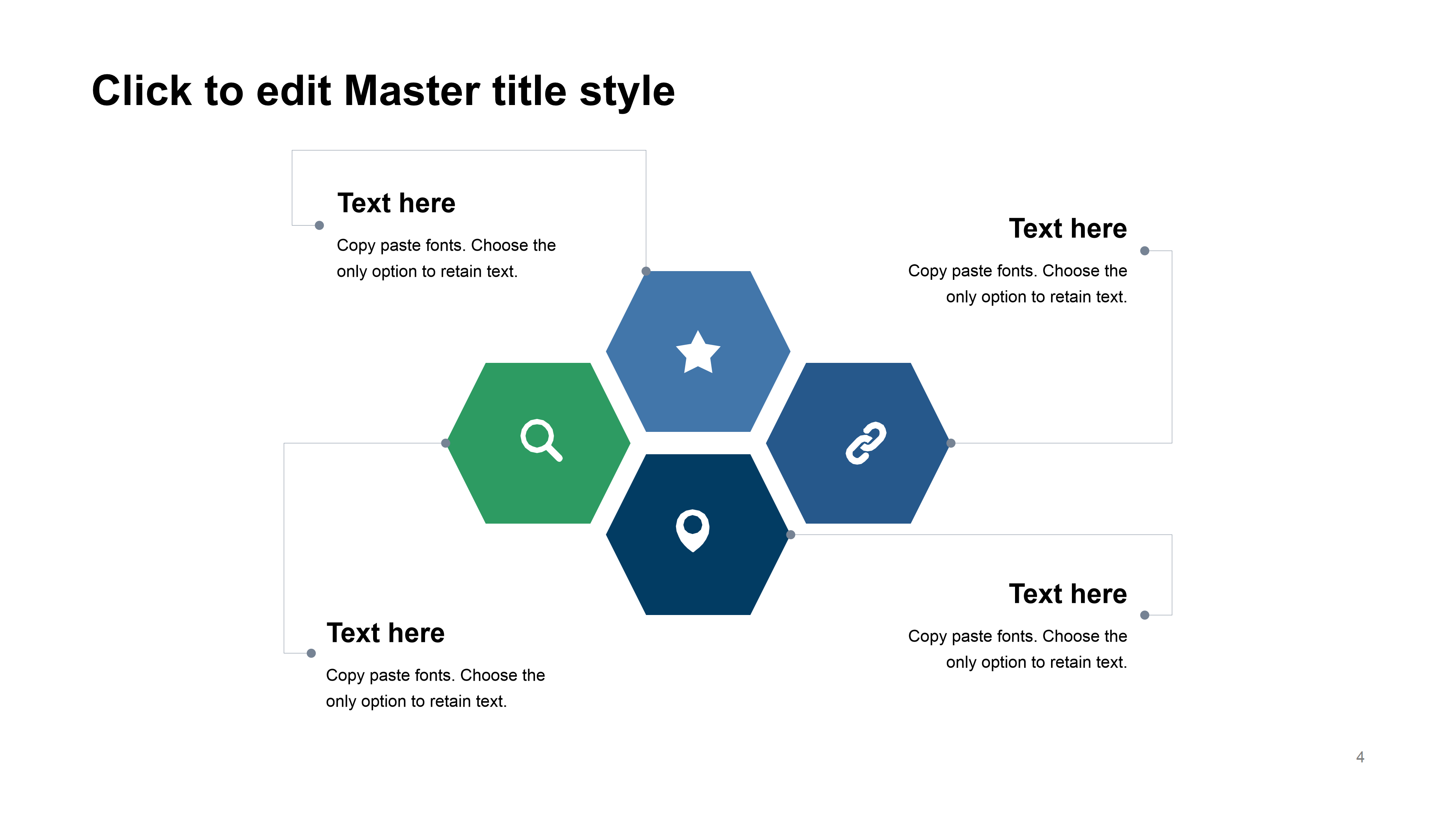 蓝色泡泡个性商务ppt模板