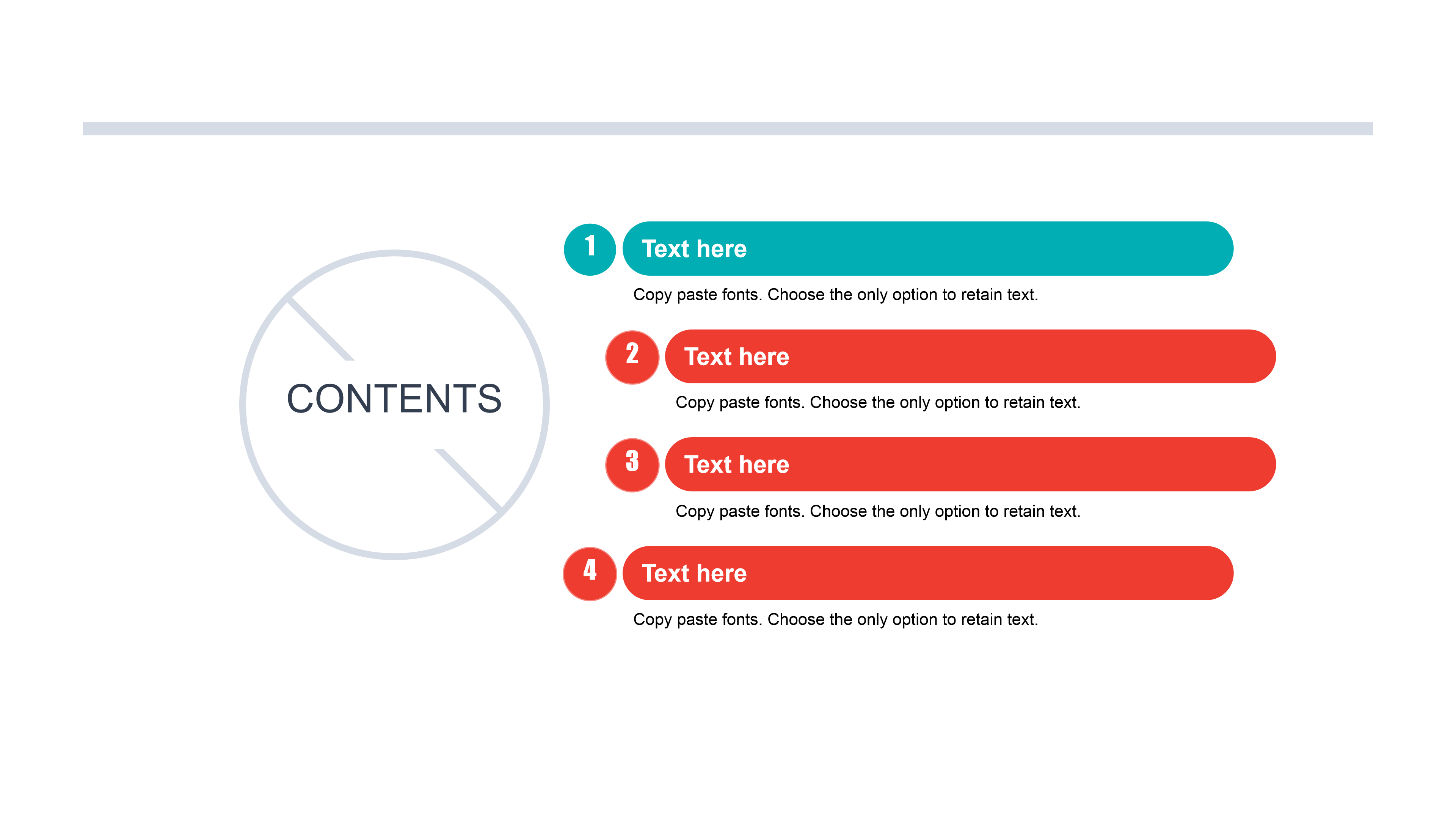 青绿扁平化商务图表ppt模板