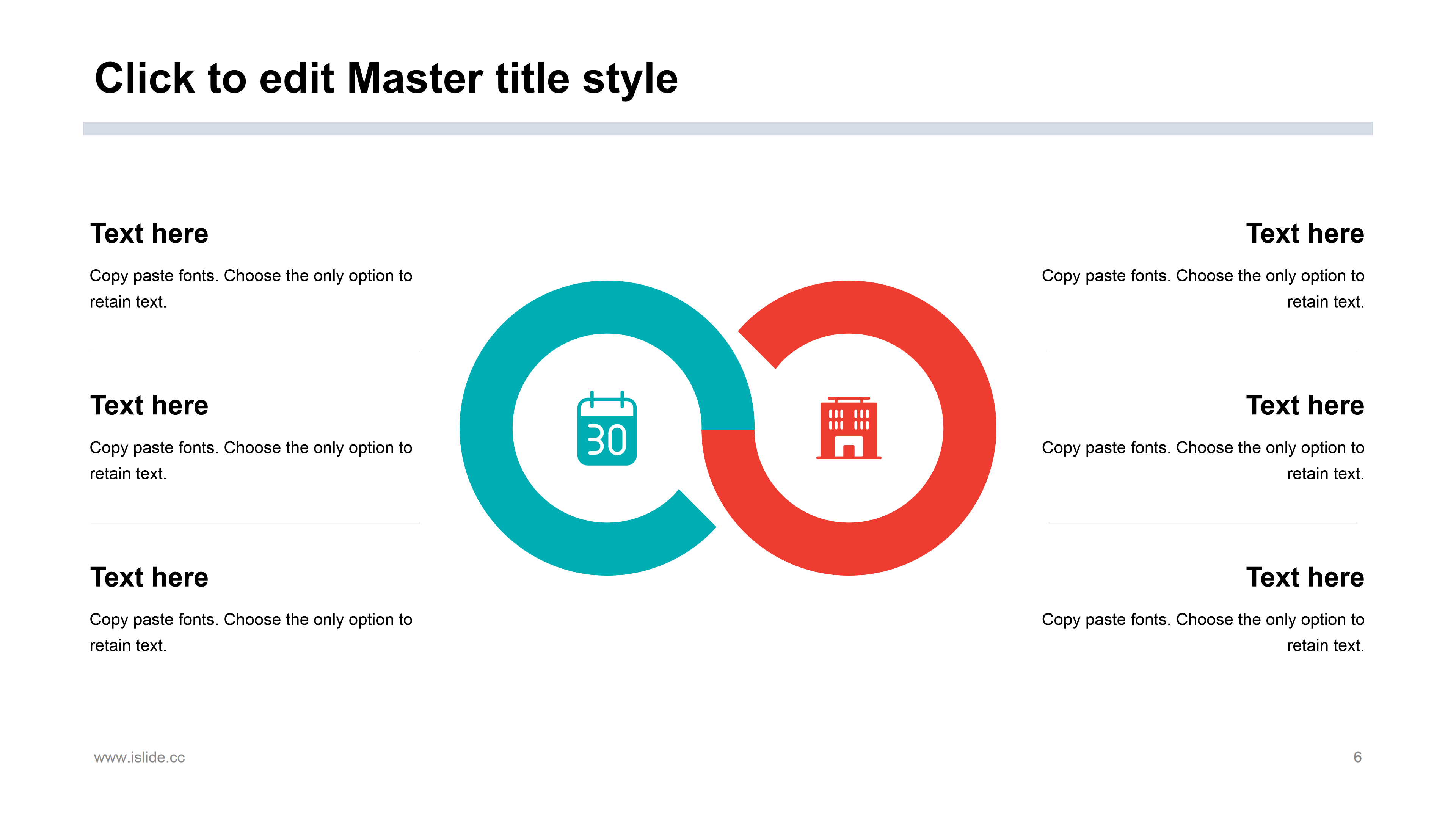 青绿扁平化商务图表ppt模板