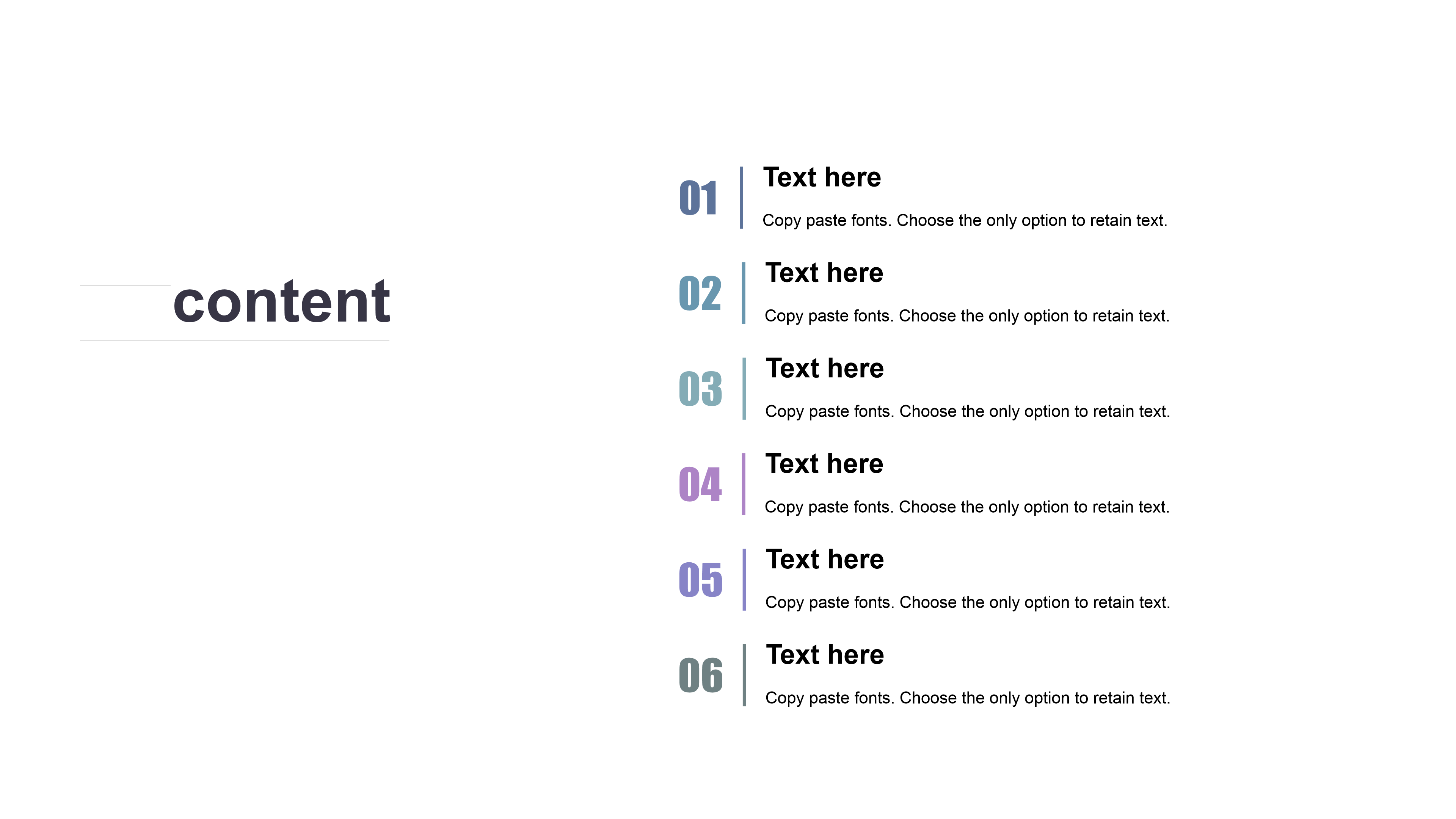 灰蓝简约大气商务折角ppt模板