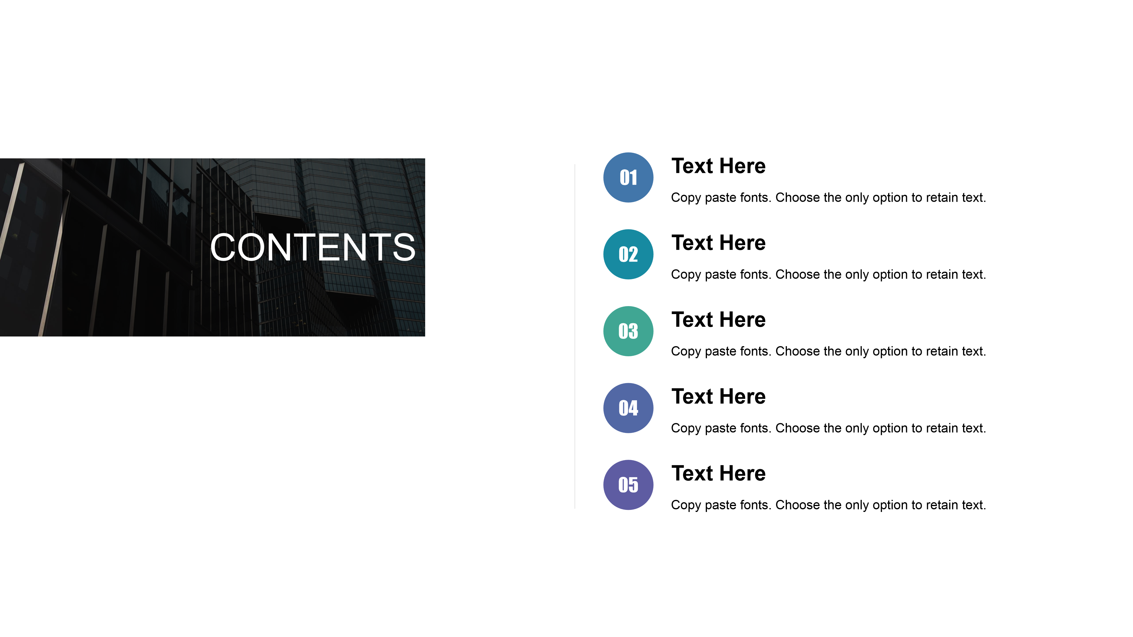 蓝色三角简约商务通用ppt模板