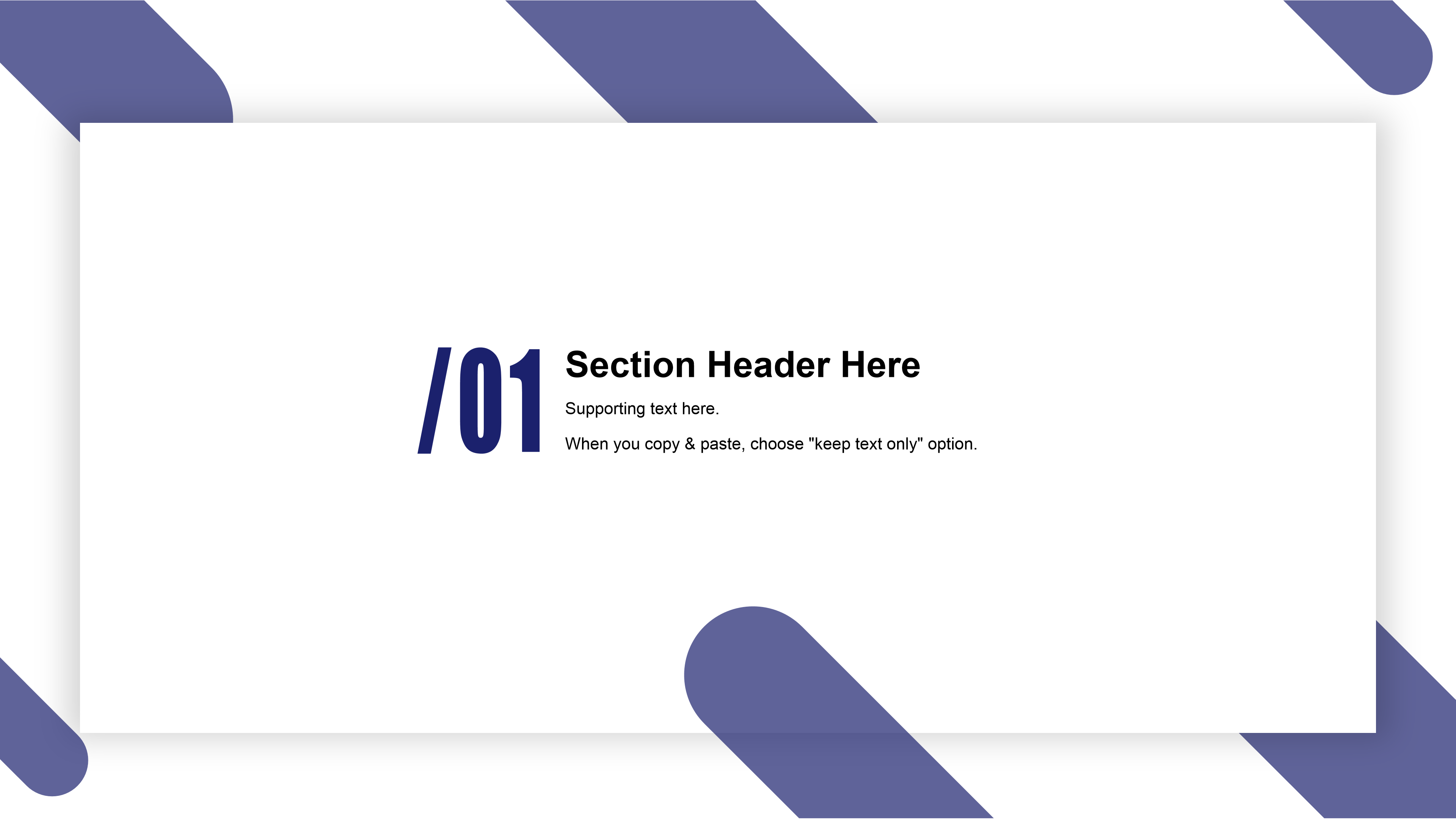 蓝色封面简约扁平化通用ppt模板