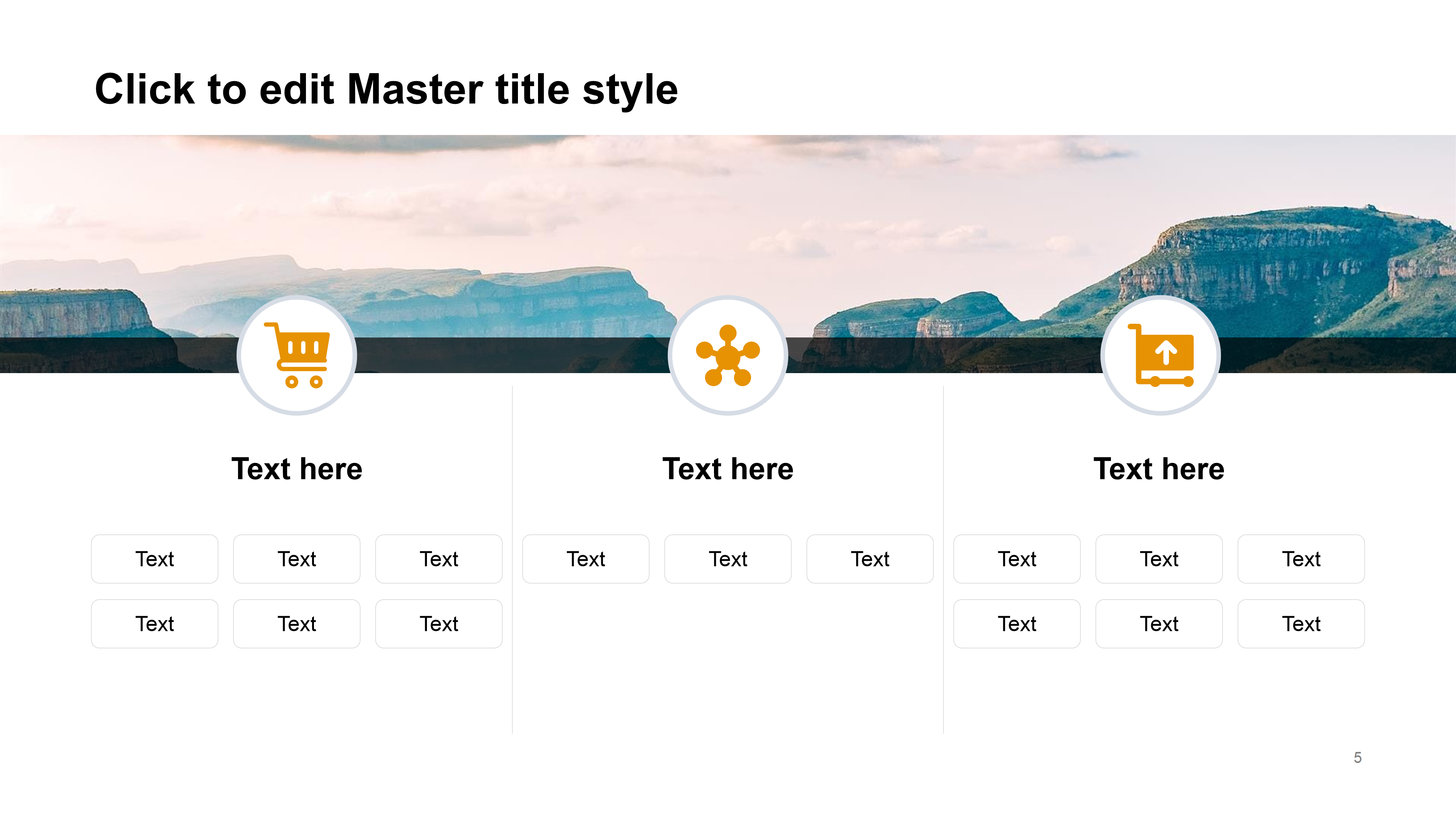 扁平化大气稳重商务总结报告ppt模板