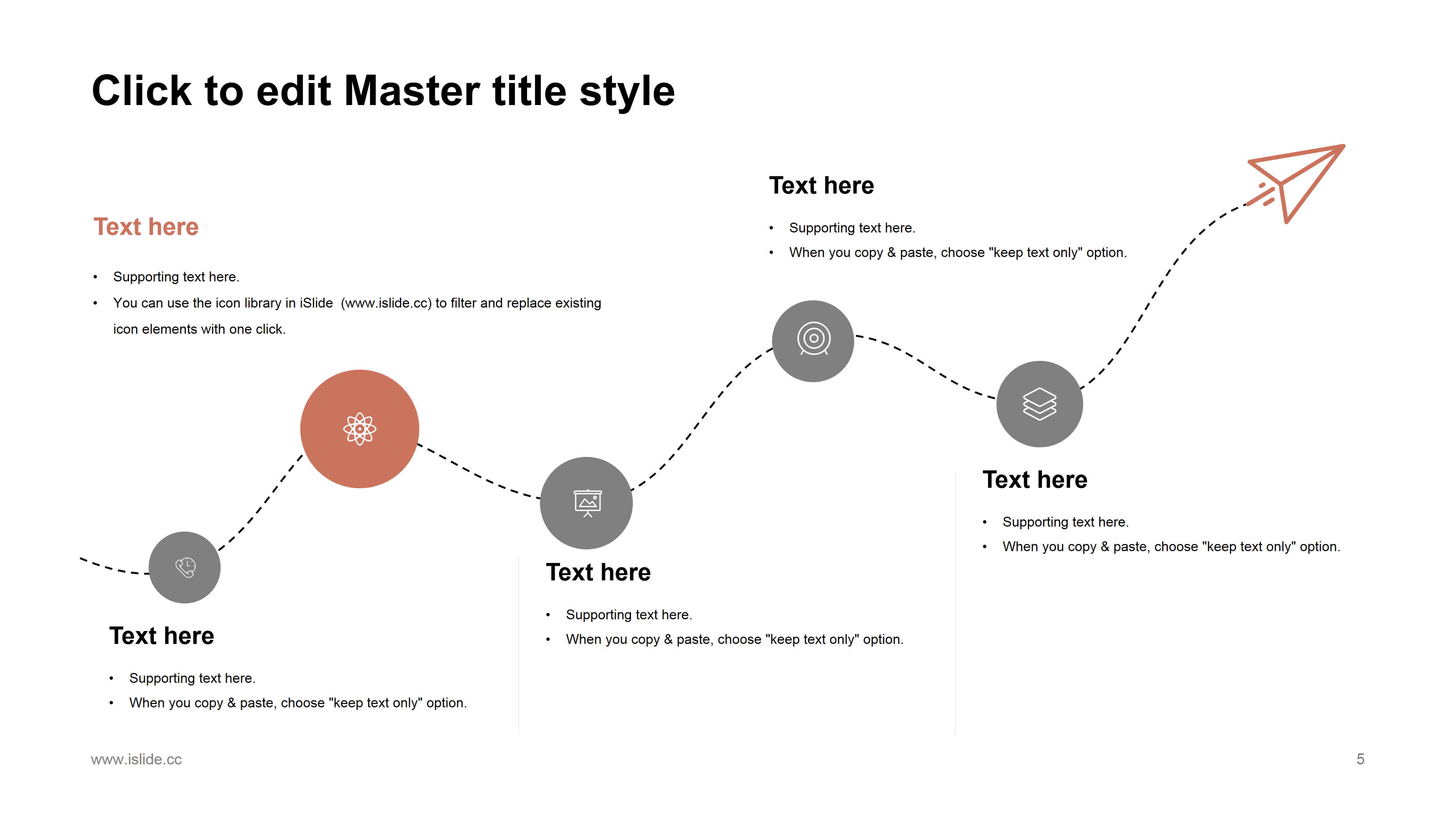 黄色卡通扁平风工作报告主题ppt模板