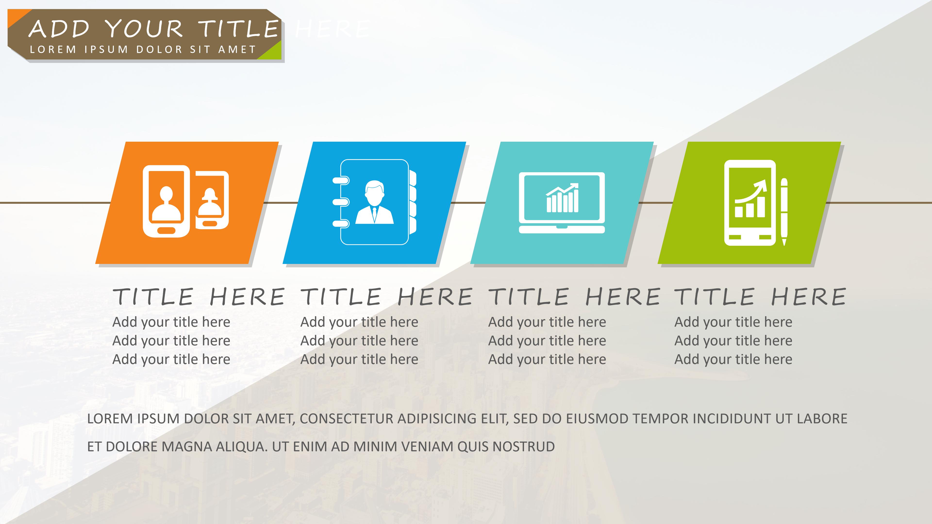 房产设计工作总结ppt模板