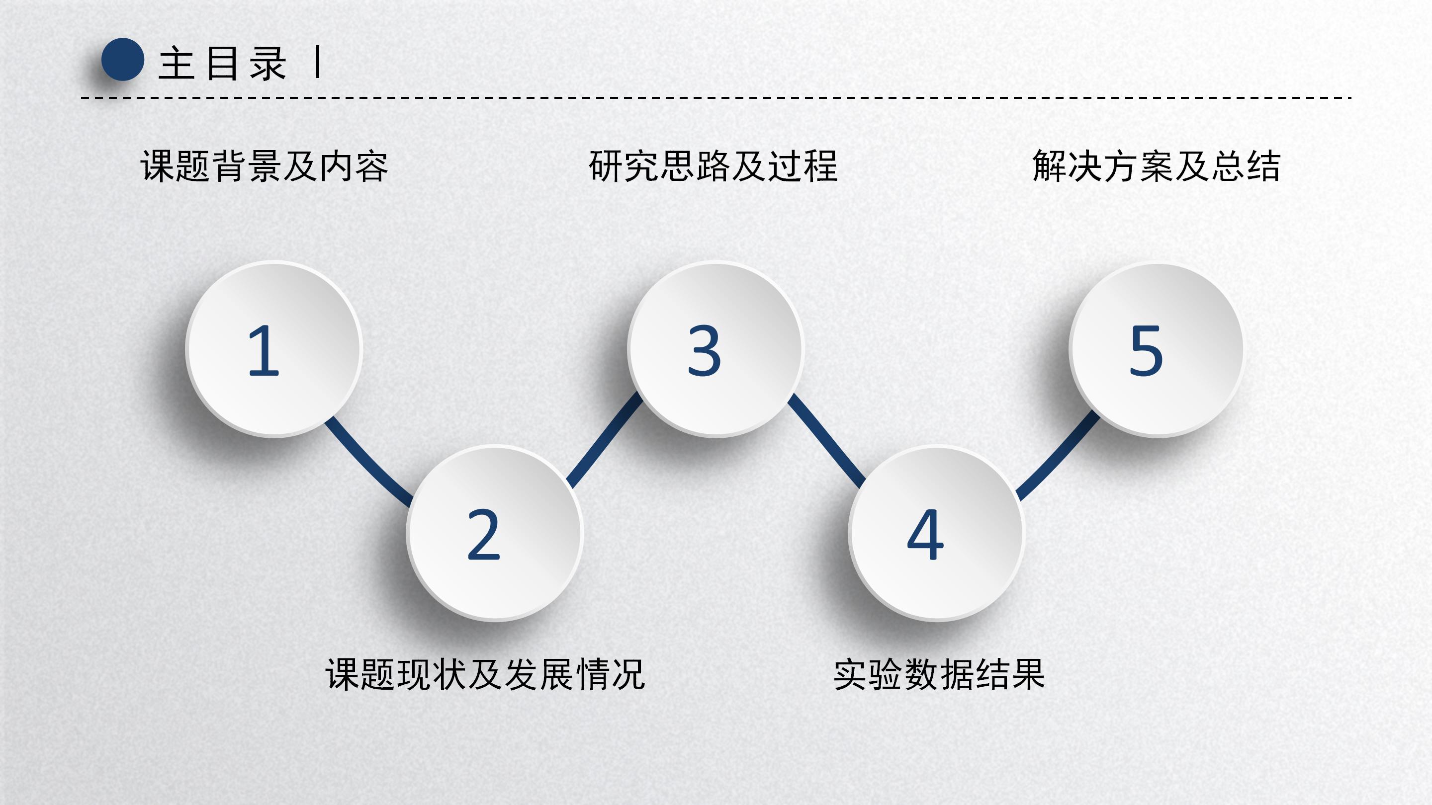 简约精致微立体风格毕业论文答辩PPT模板
