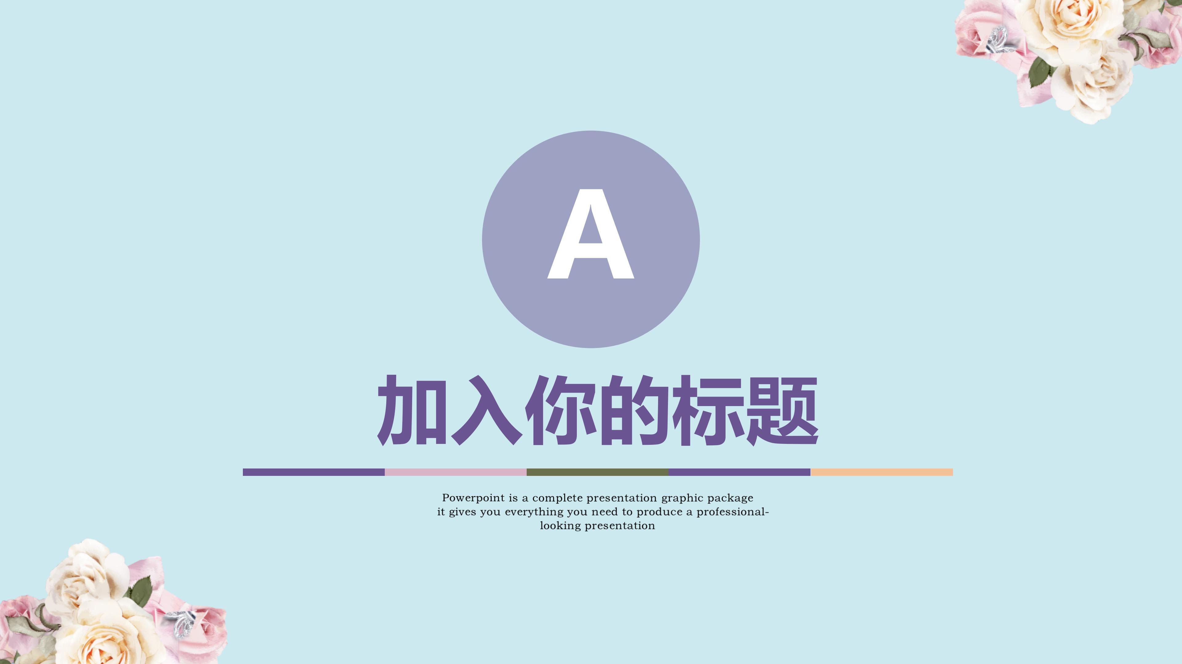 留学项目介绍ppt模板