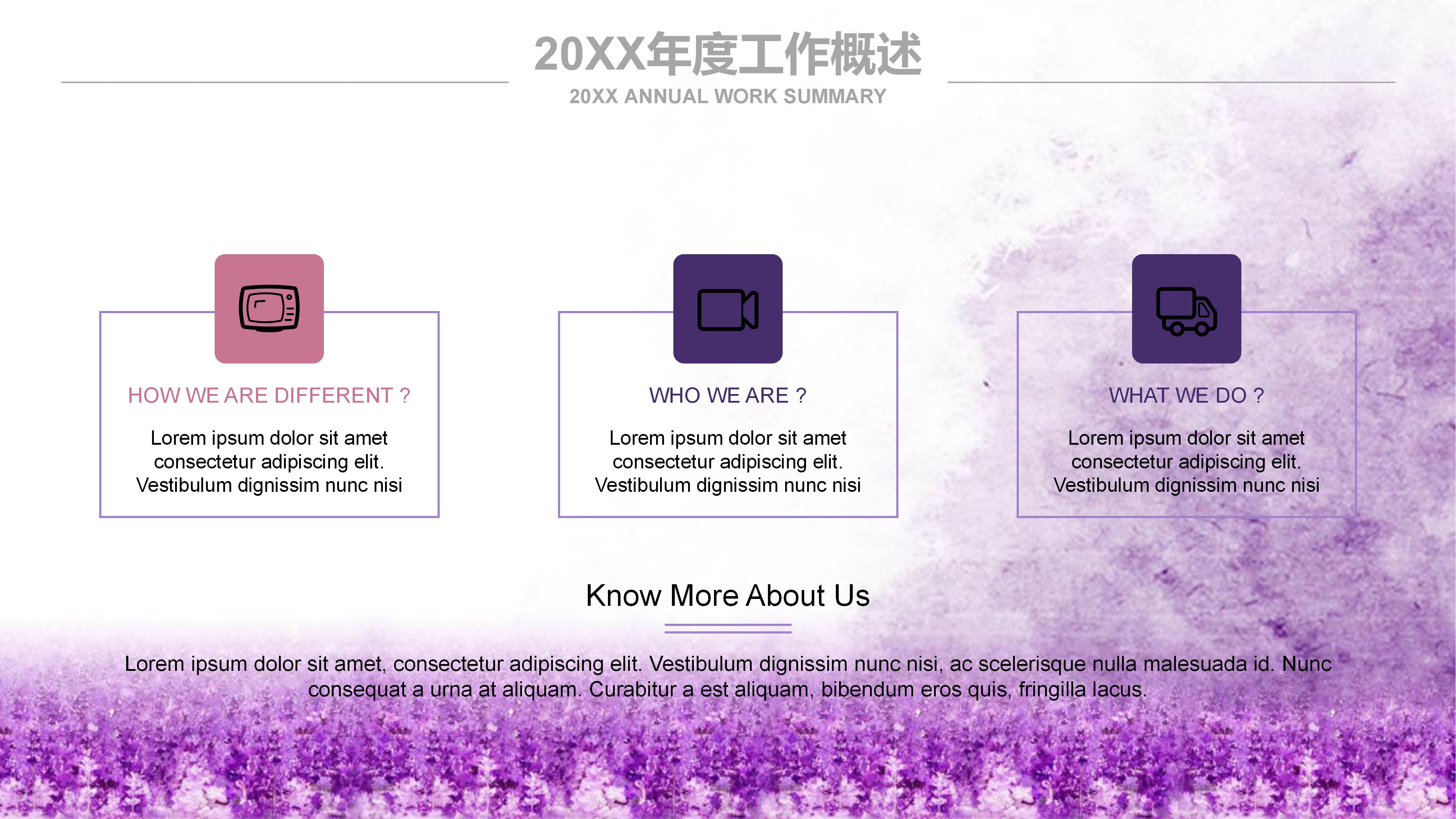 创业公司项目介绍ppt模板