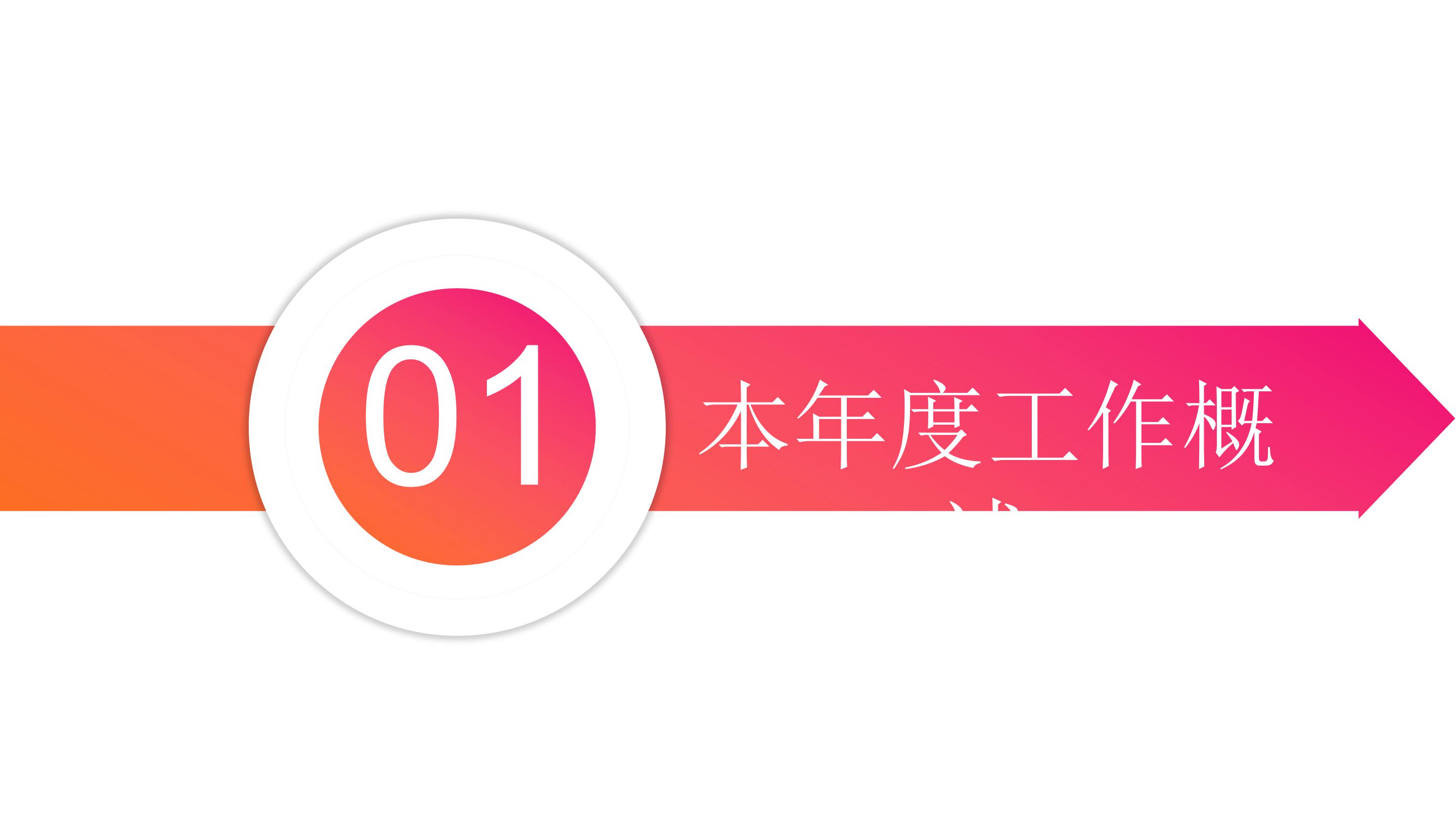 时尚激情红橙渐变风公司工作总结计划PPT模板