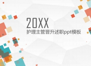 护理主管晋升述职ppt模板