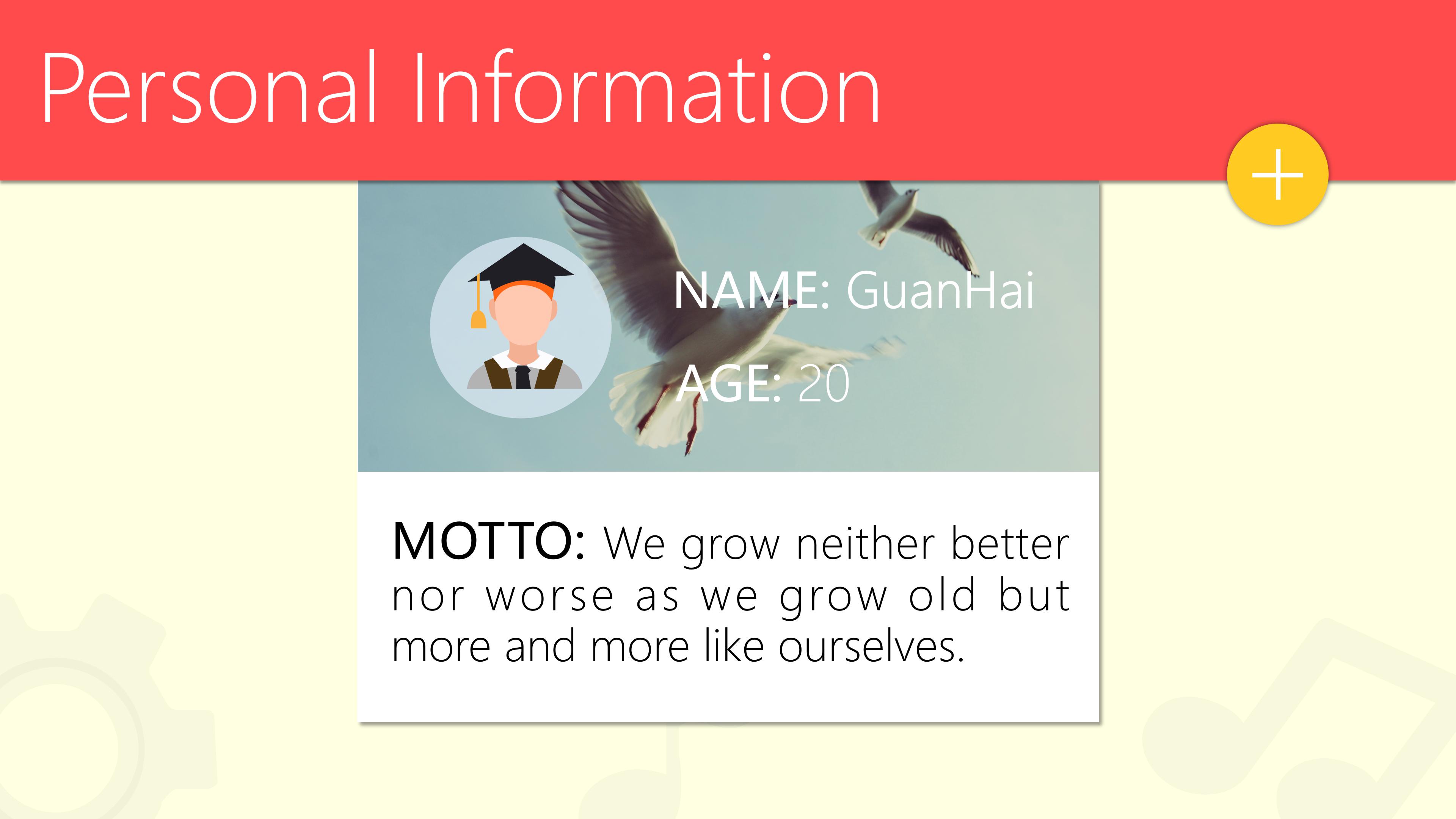 简约现代时尚欧美风个人简历竞聘PPT模板