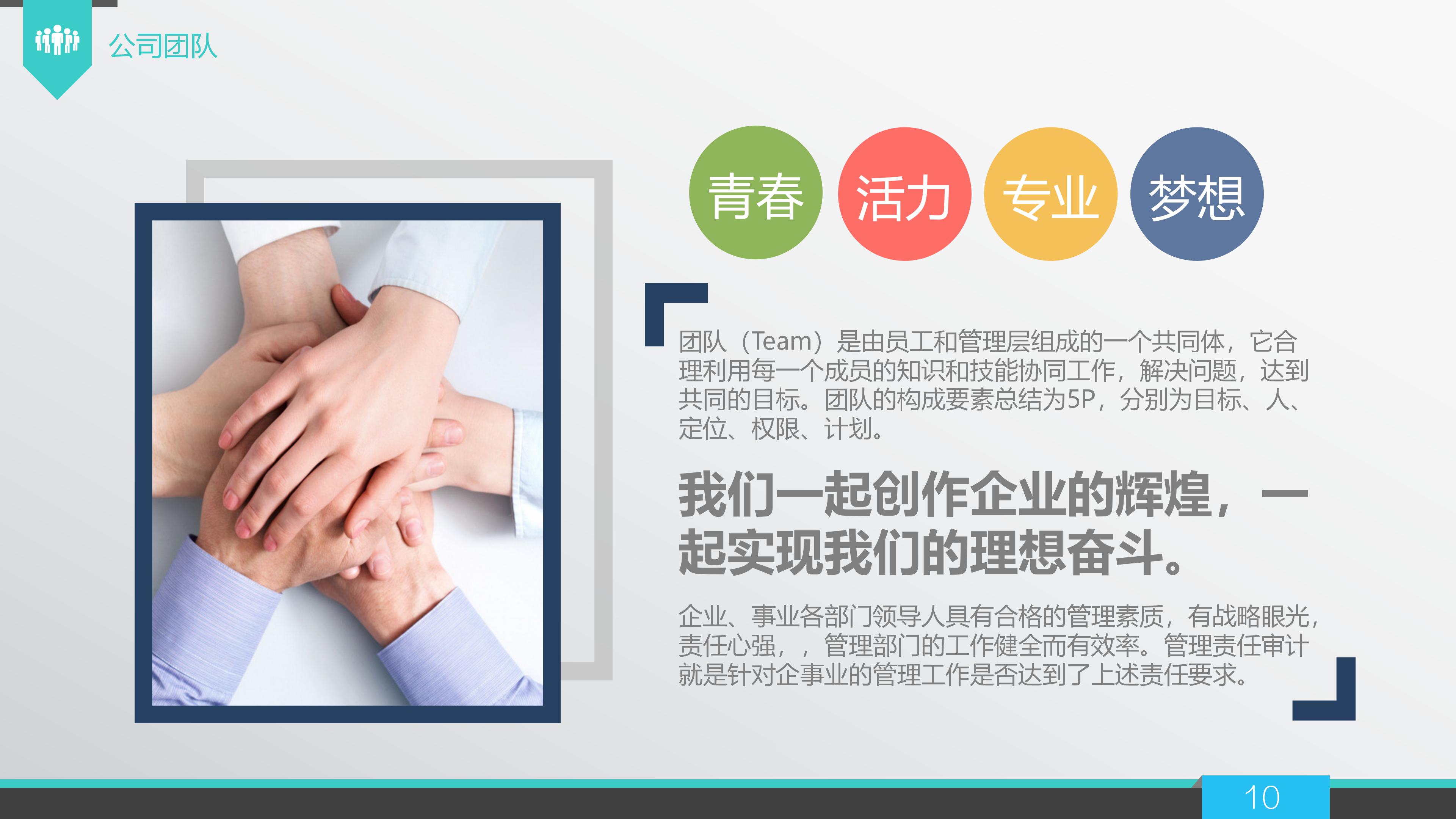 高端简洁现代商务风公司商业计划书PPT模板