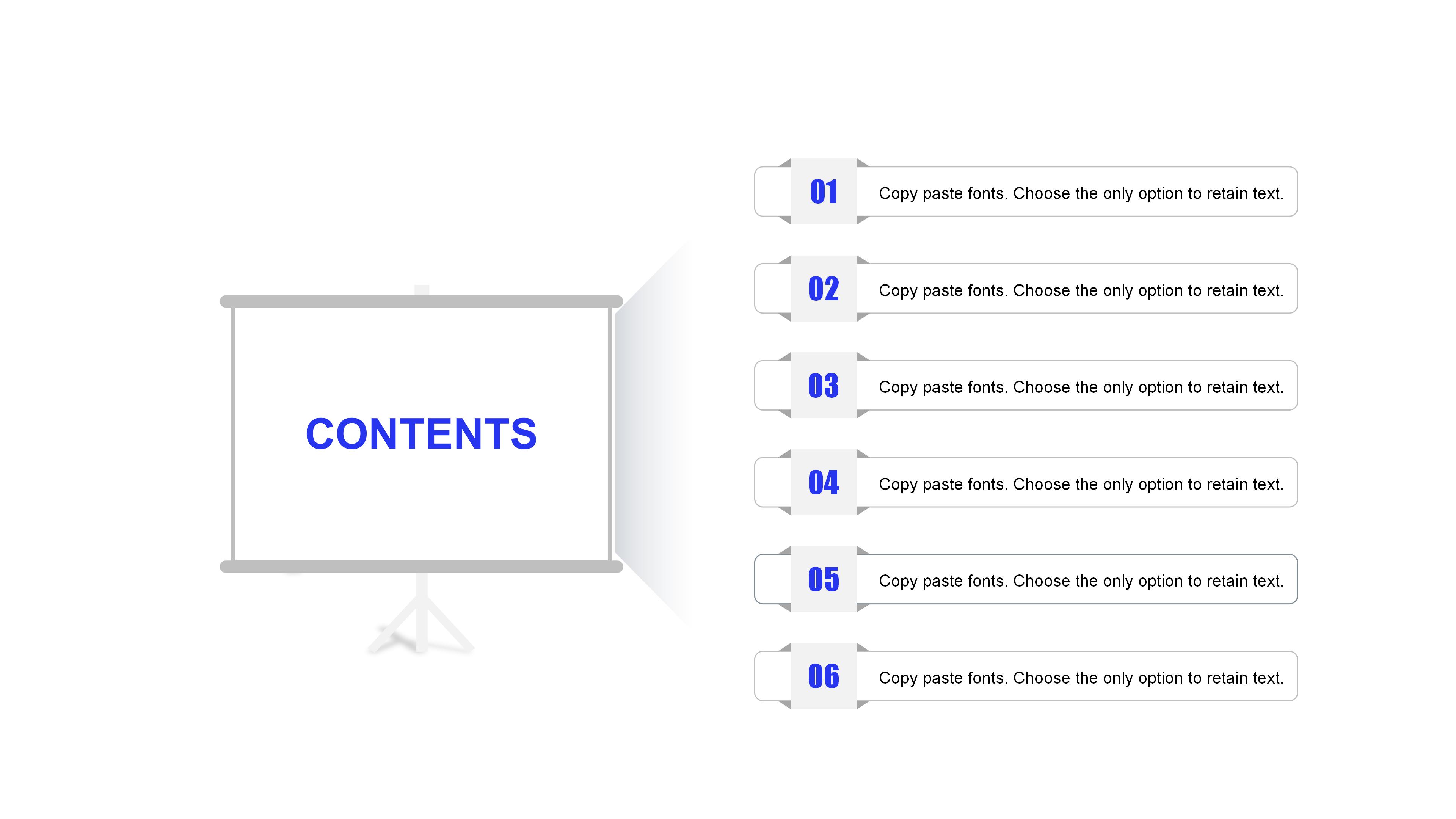 蓝色简洁科技点线几何风商务通用PPT模板