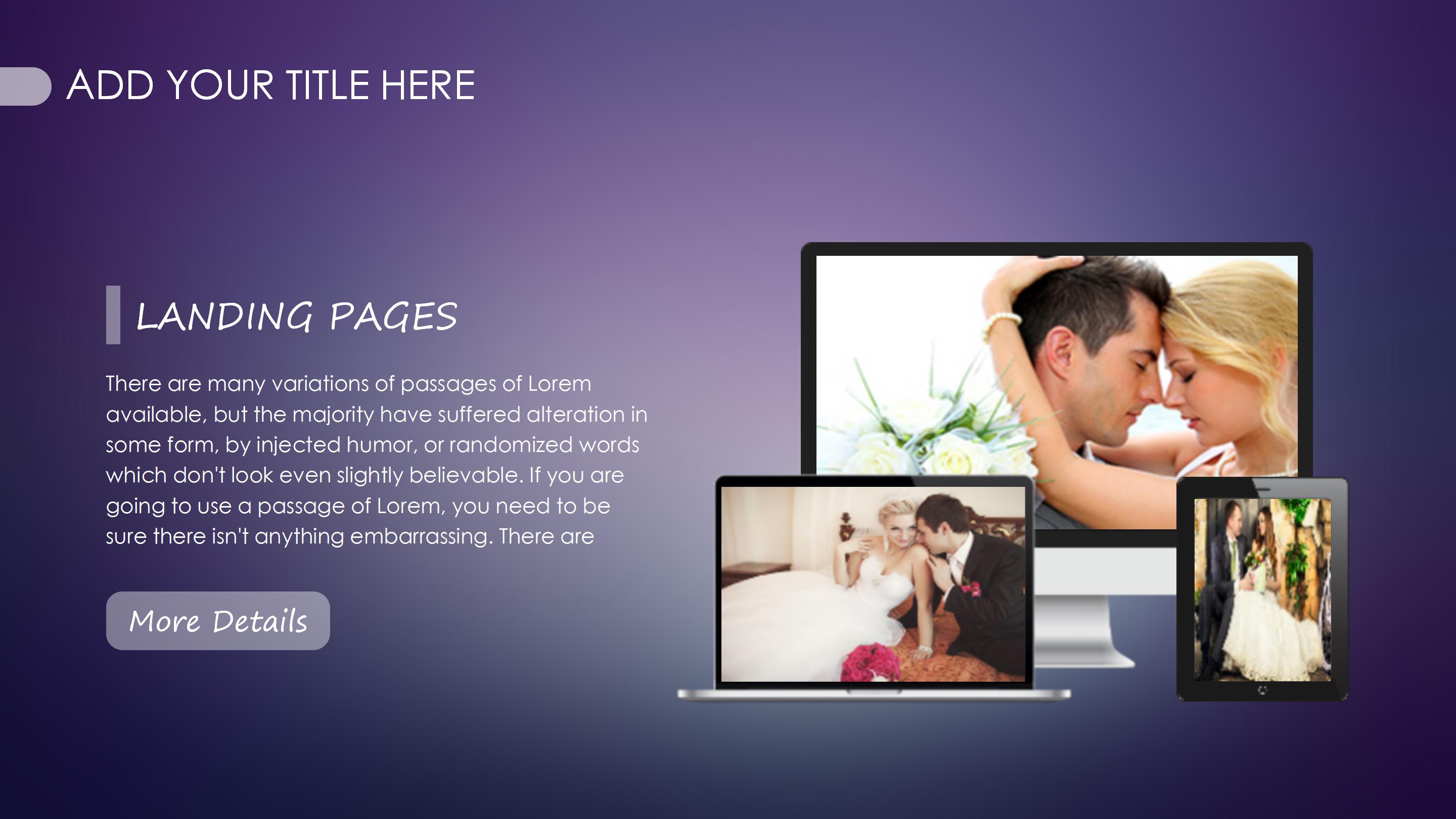 创意时尚朦胧科技感欧美风商务通用PPT模板