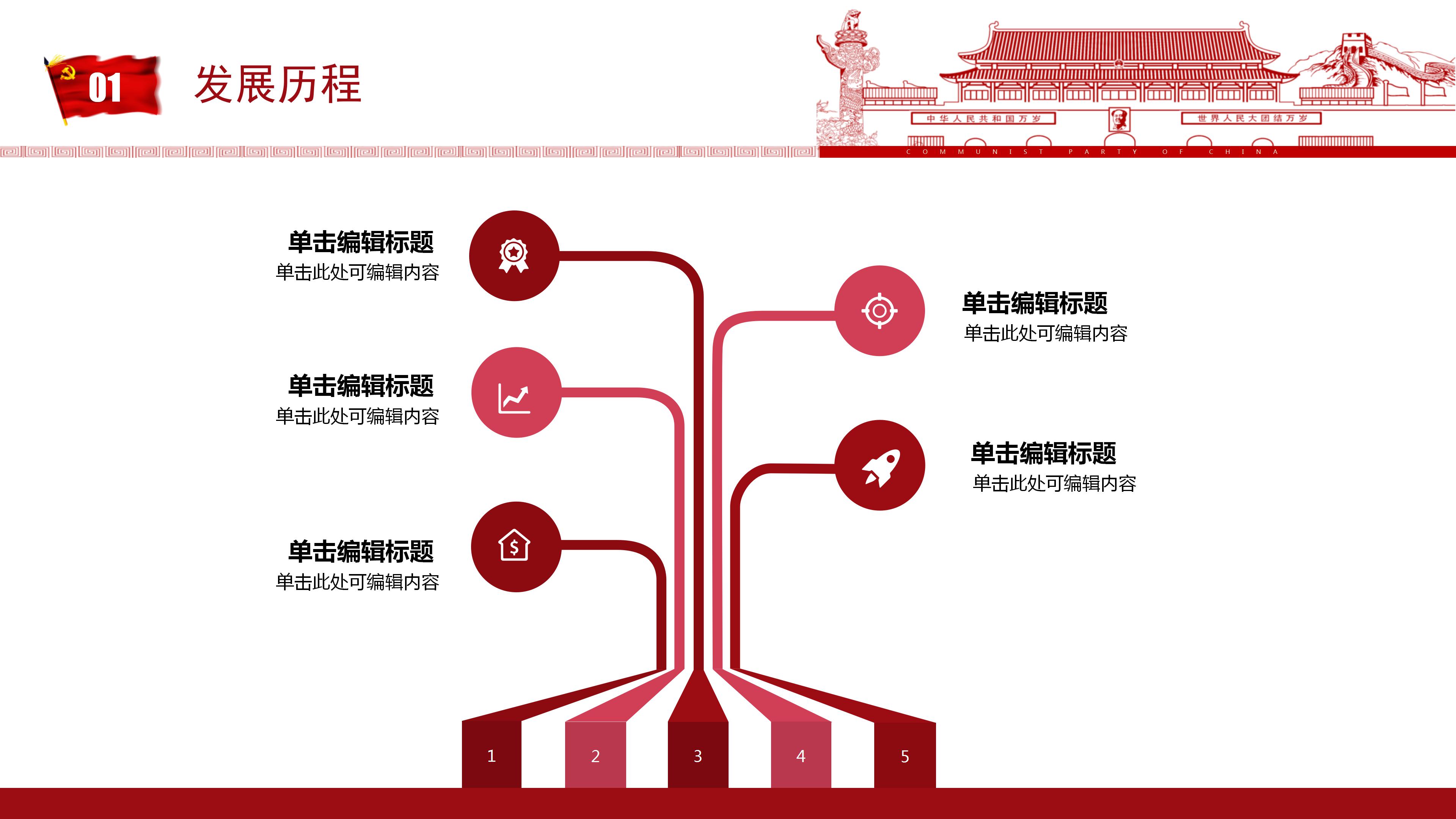 简洁线条总工会民主管理维权工作汇报ppt模板