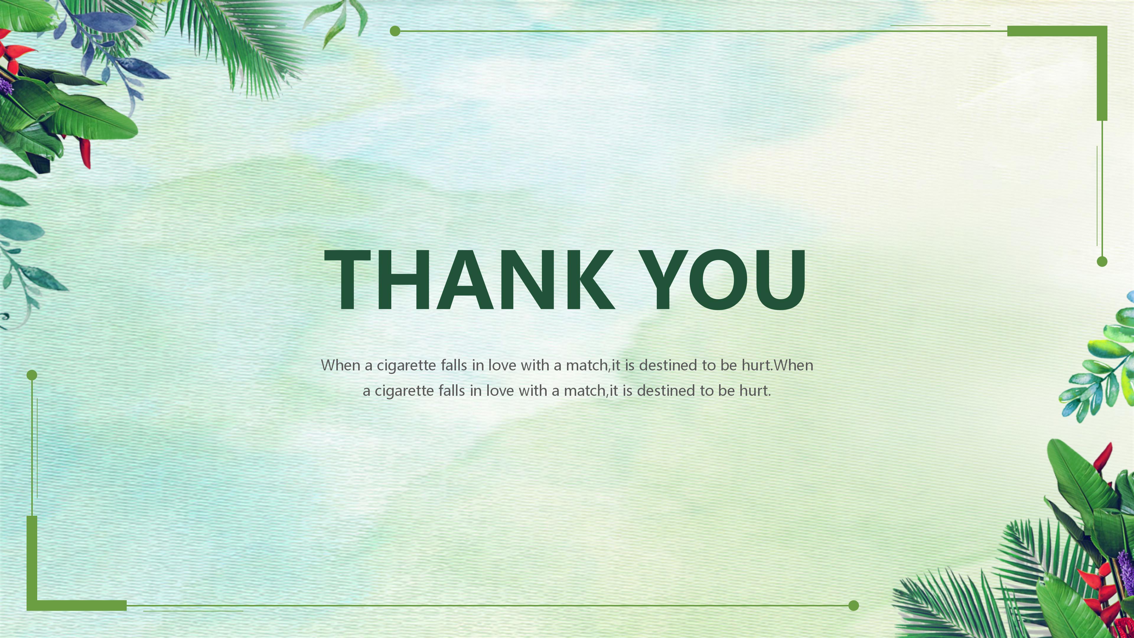 环保生态文明学校ppt模板