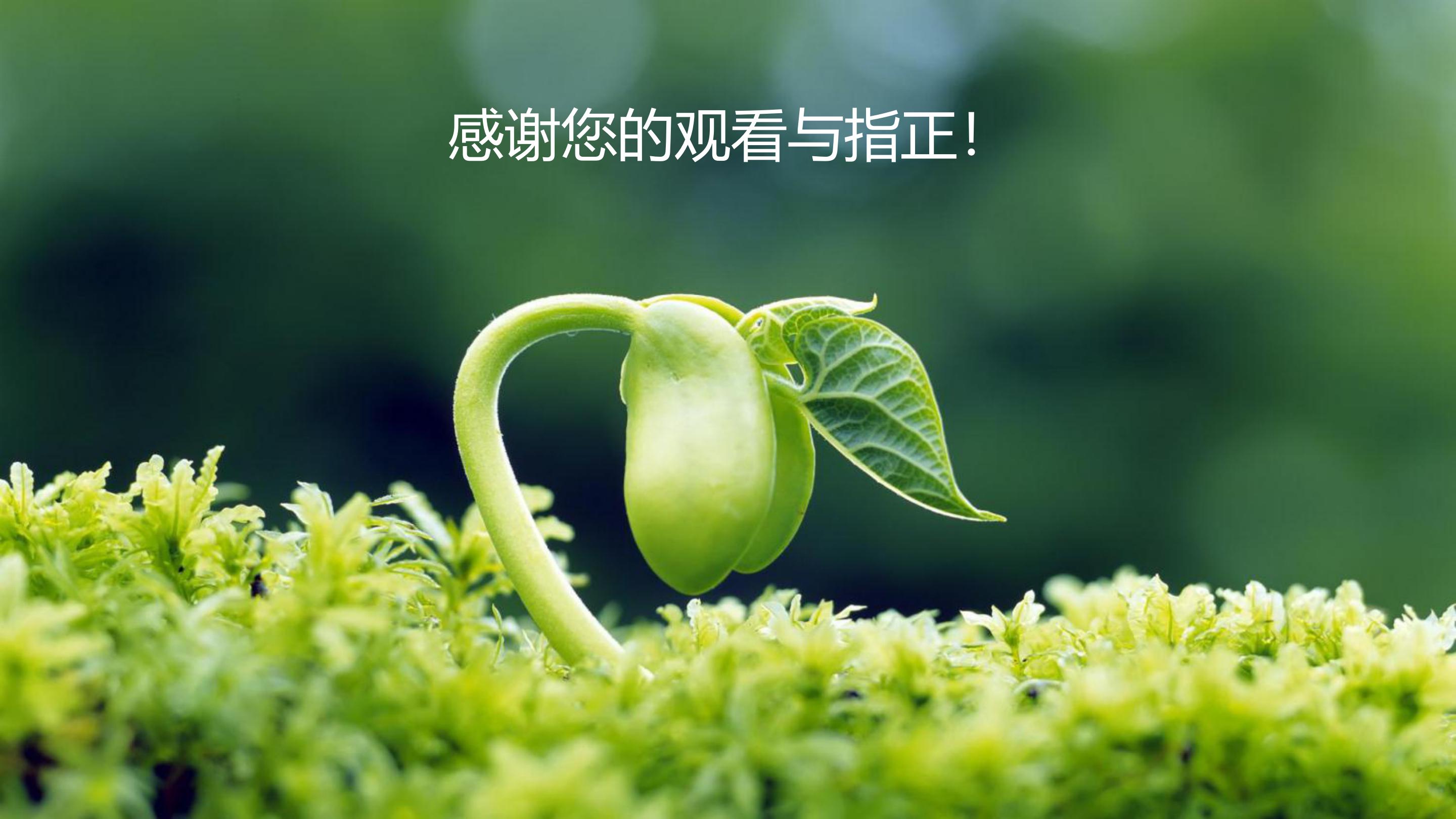 生态文明环保主题ppt模板