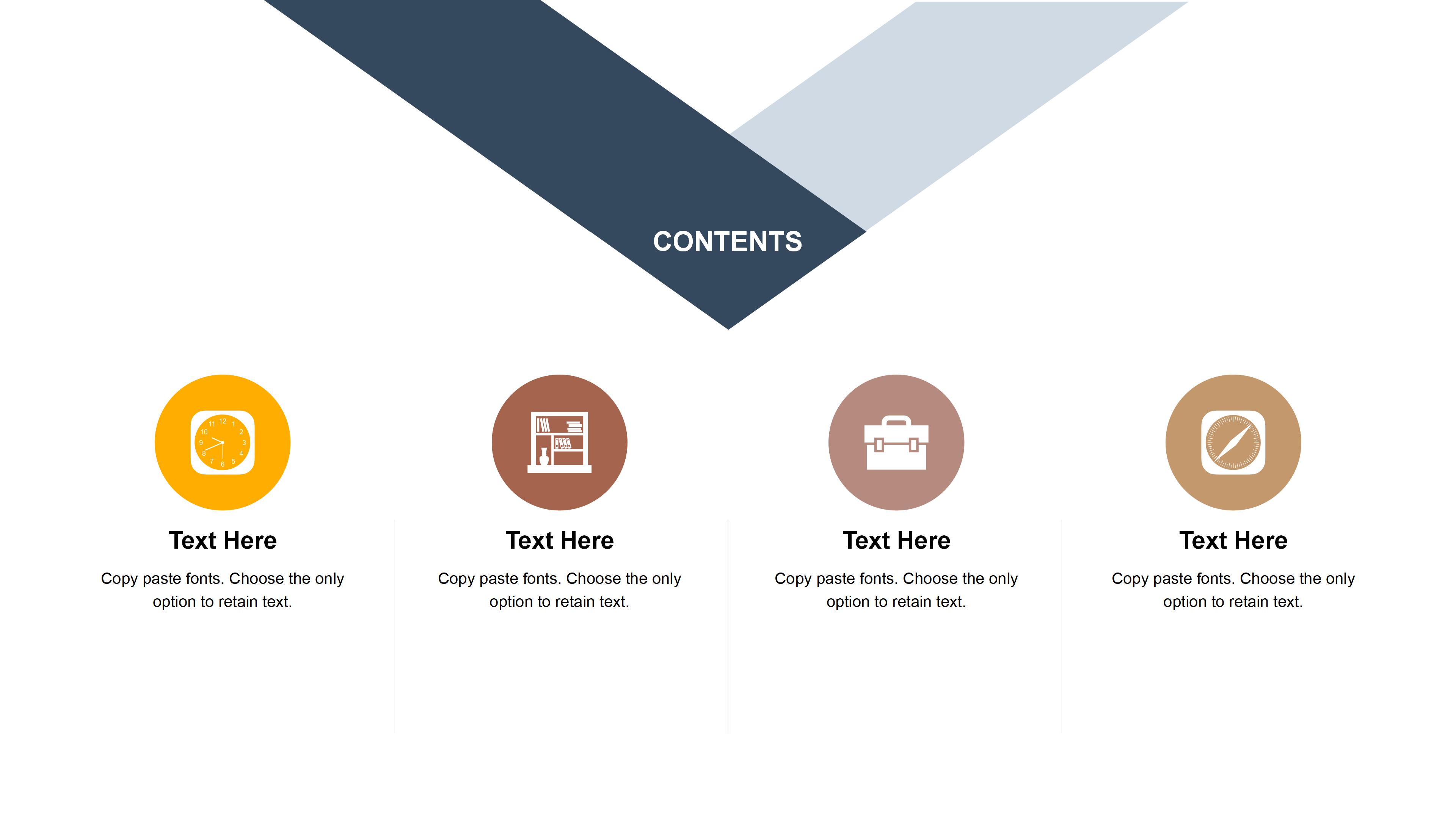 简约大气几何杂志风公司商务通用PPT模板